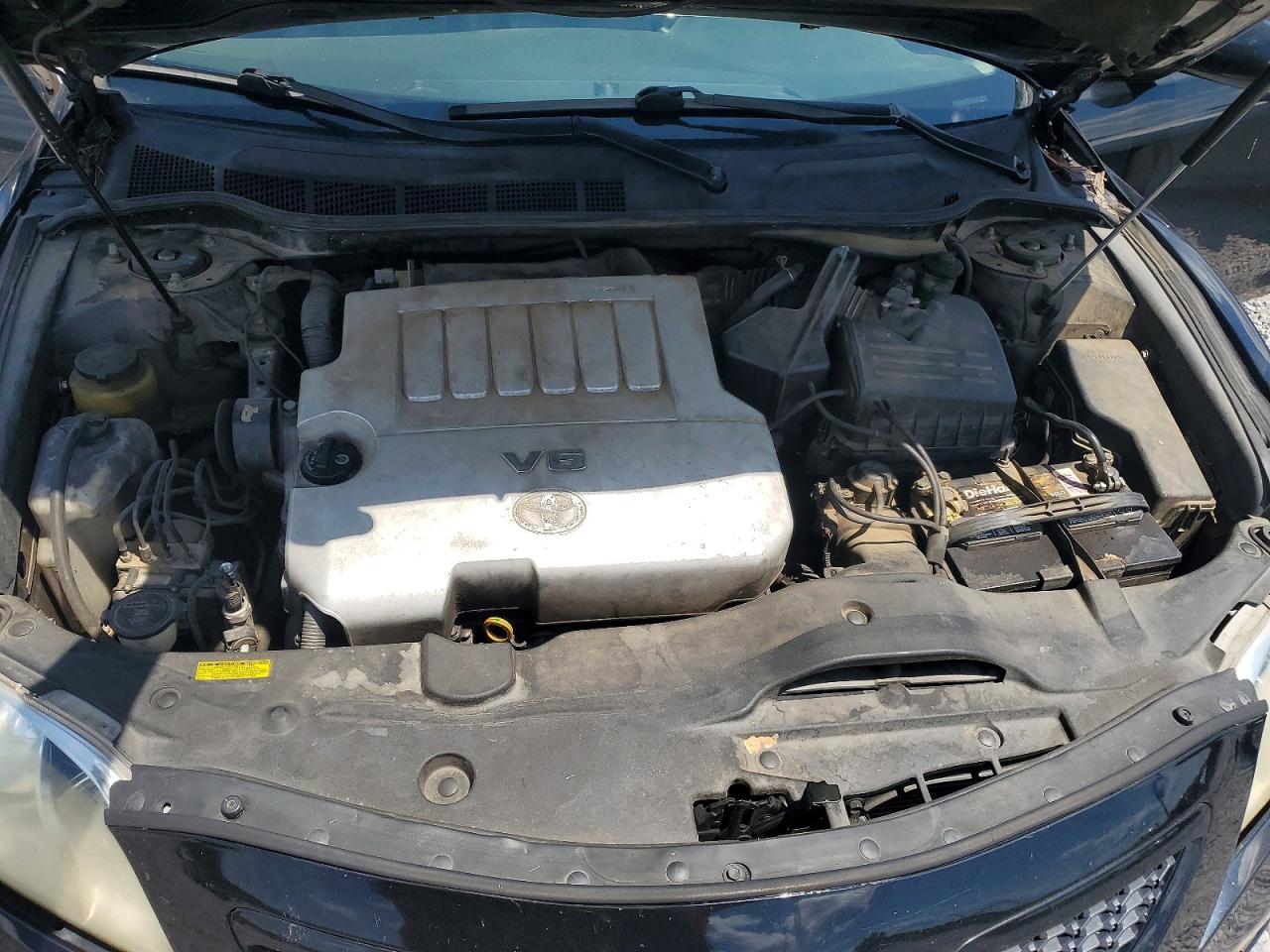 2007 Toyota Camry Se V6 Black vin: 4T1BK46K47U553610