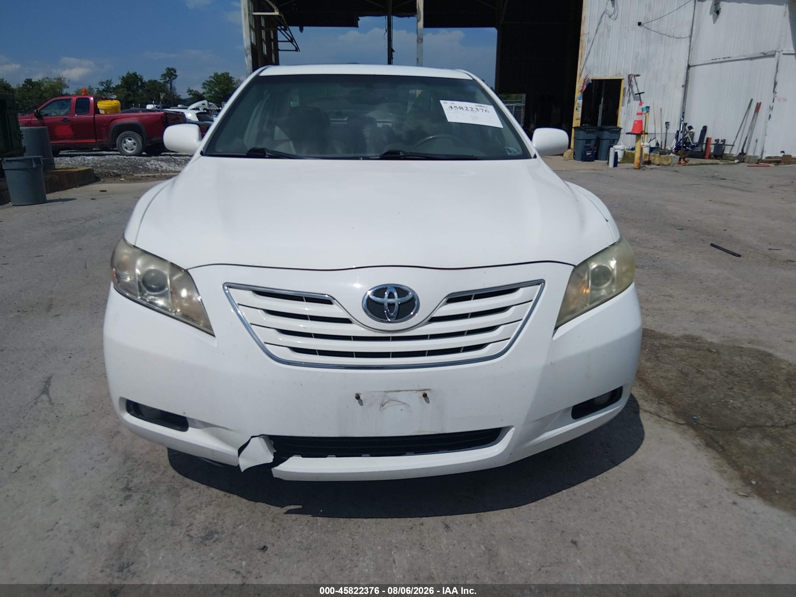 2007 Toyota Camry Xle V6 Белый vin: 4T1BK46K47U554174