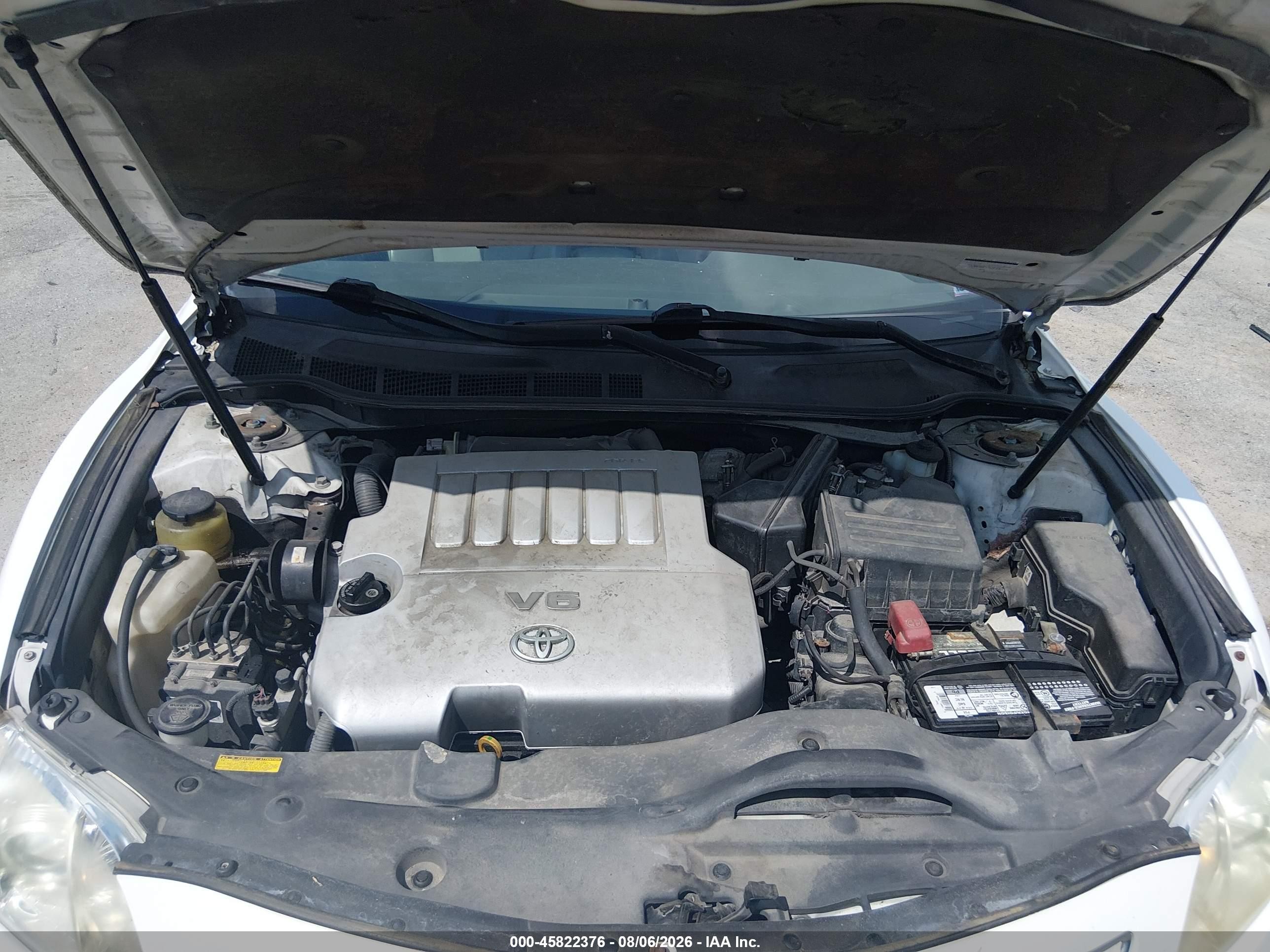 2007 Toyota Camry Xle V6 Белый vin: 4T1BK46K47U554174