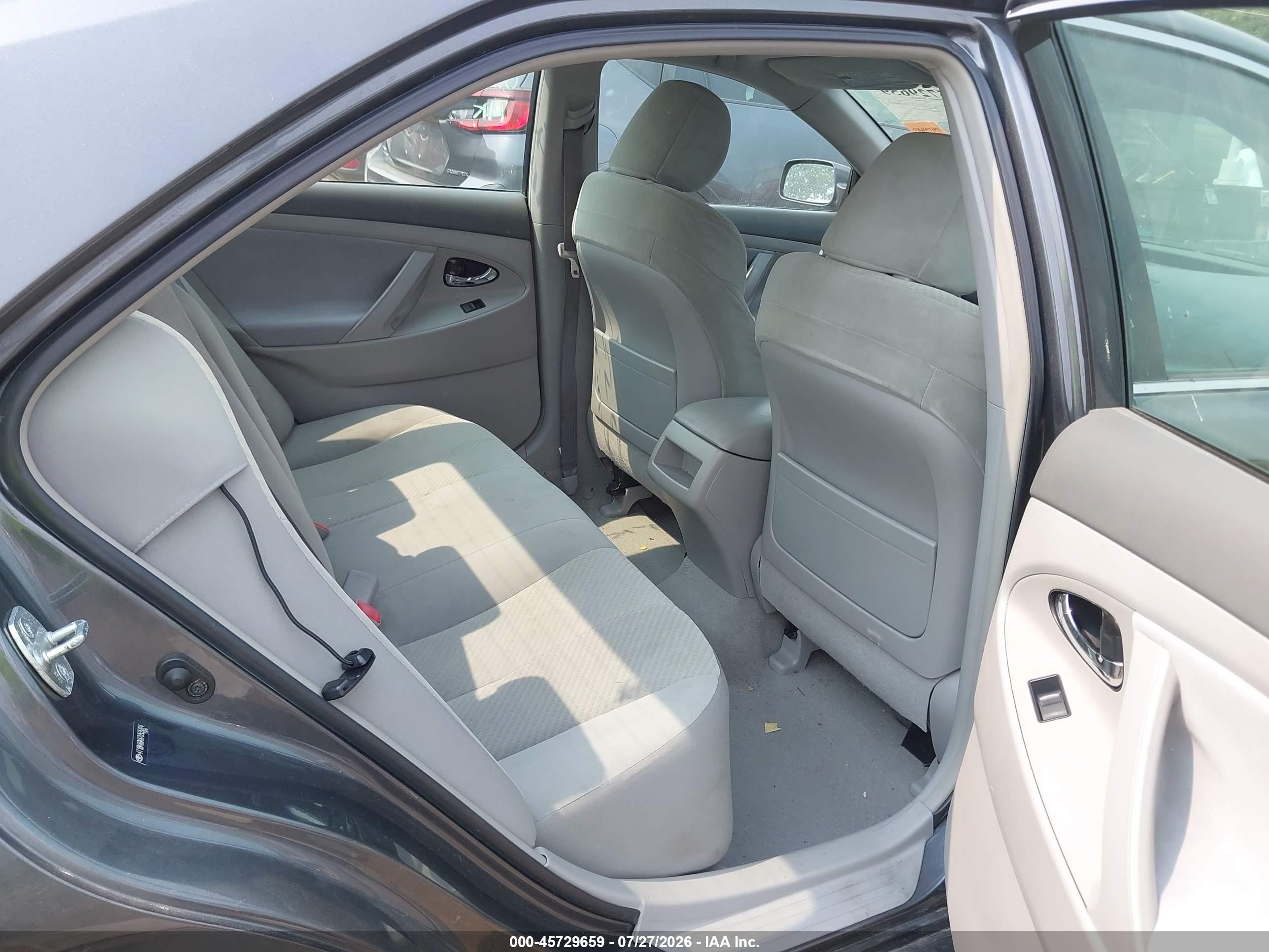 2007 Toyota Camry Le V6 Gray vin: 4T1BK46K47U555874