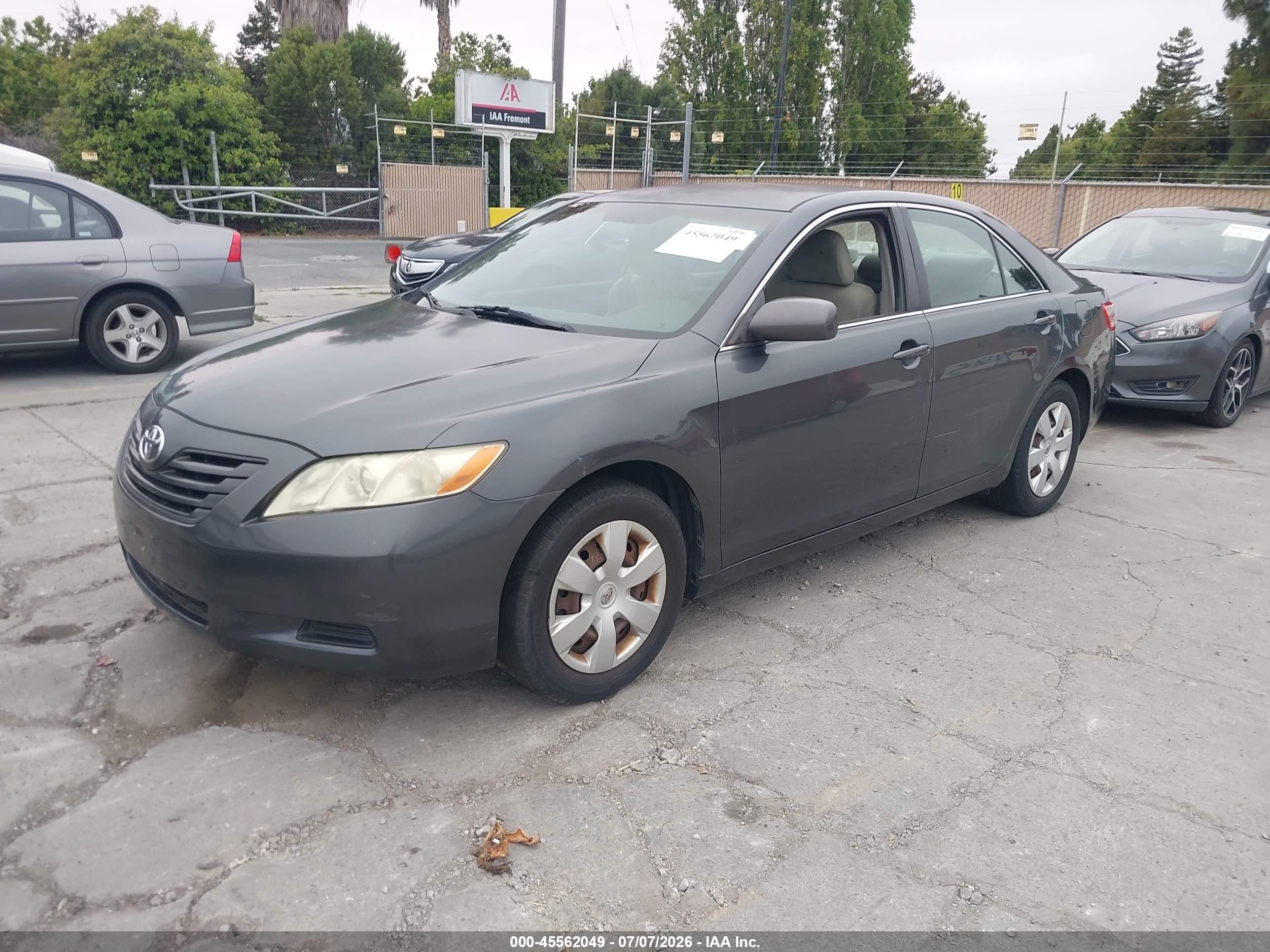 2008 Toyota Camry Le Green vin: 4T1BK46K48U056235