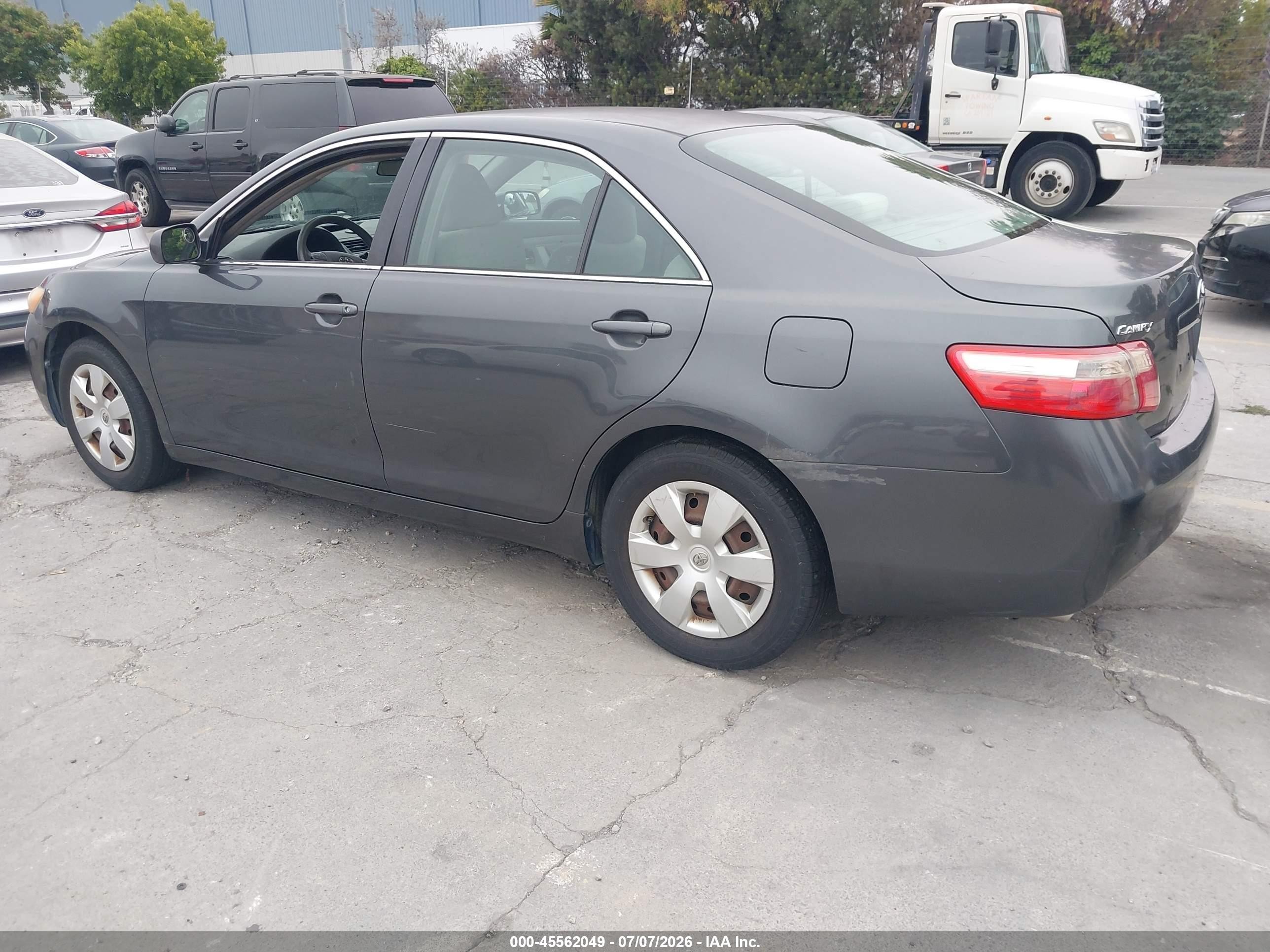 2008 Toyota Camry Le Green vin: 4T1BK46K48U056235