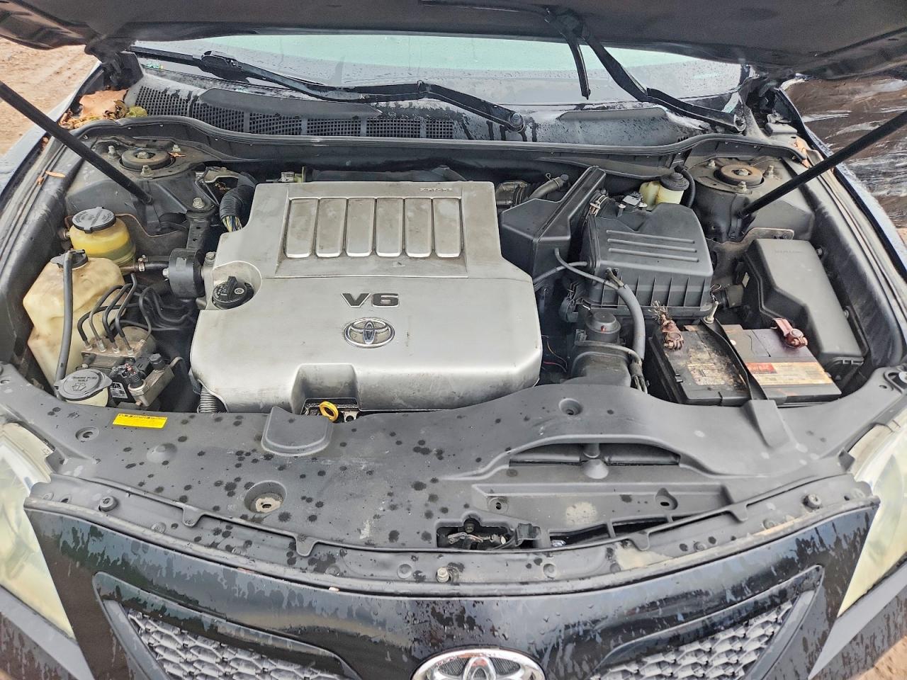 2008 Toyota Camry Se V6 Black vin: 4T1BK46K48U063282