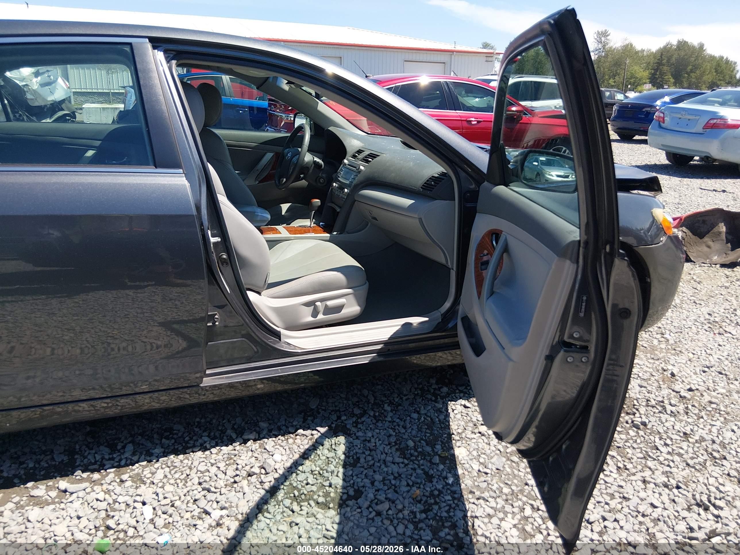 2008 Toyota Camry Xle V6 Gray vin: 4T1BK46K48U570005