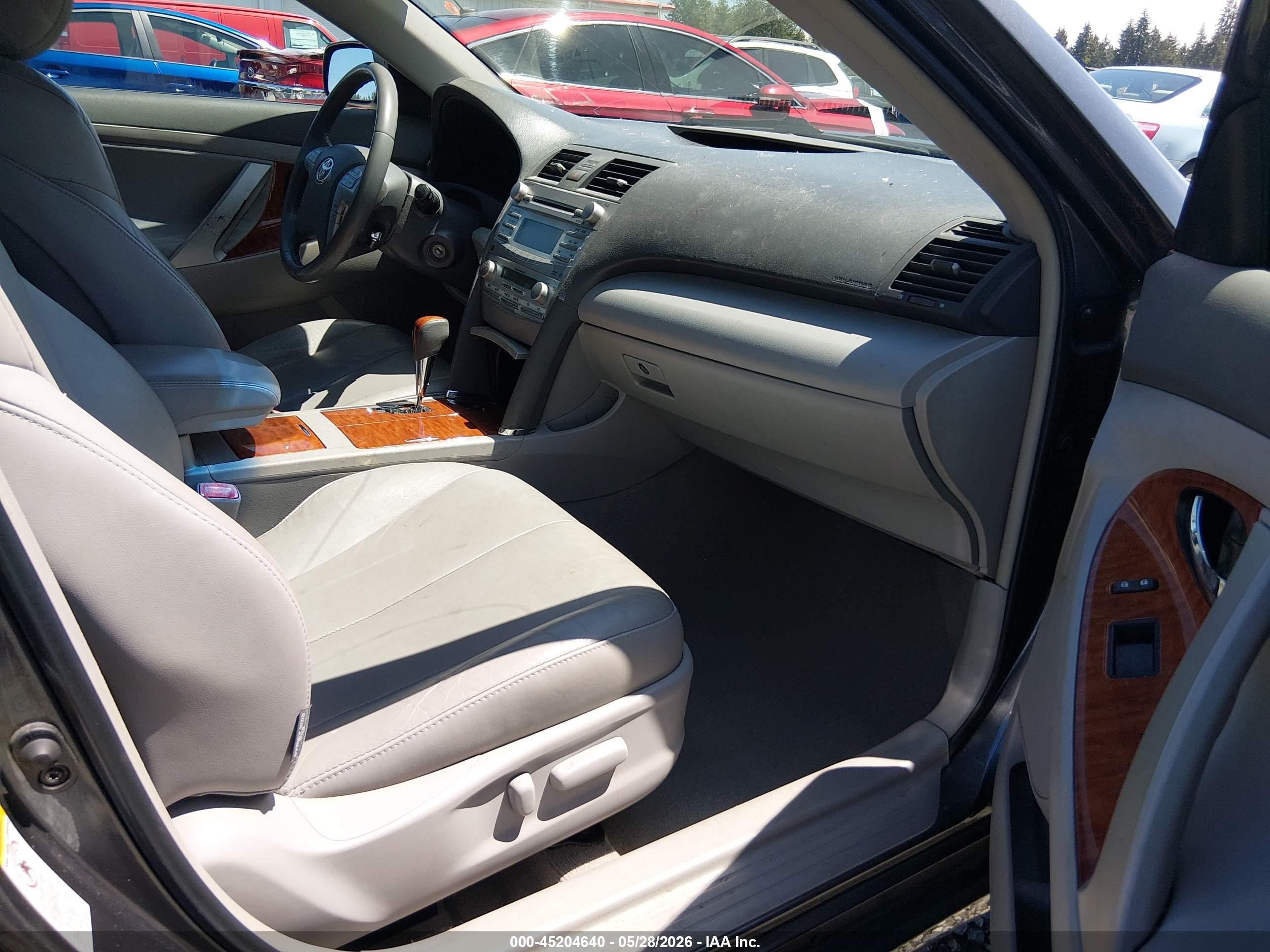 2008 Toyota Camry Xle V6 Gray vin: 4T1BK46K48U570005