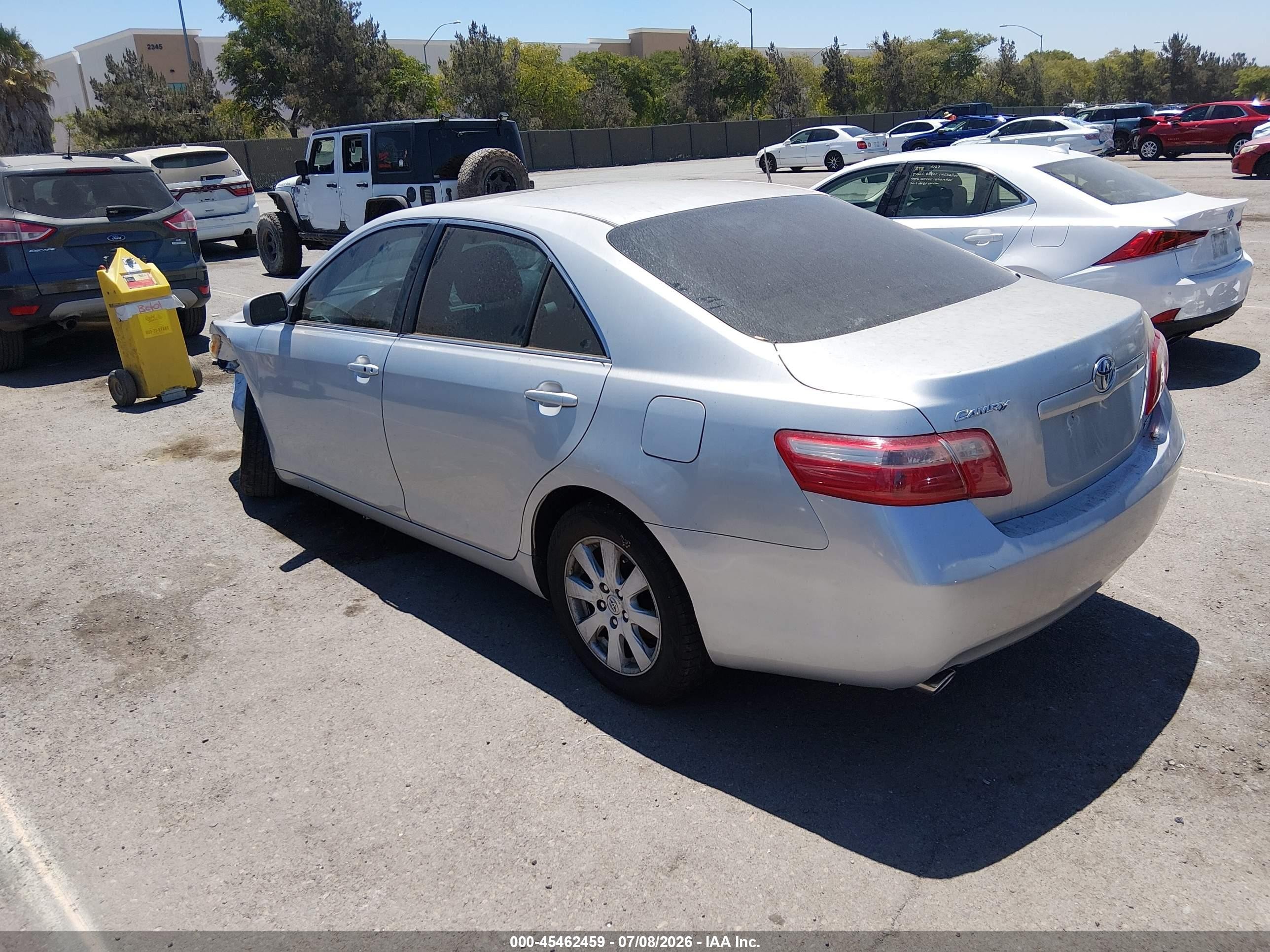 2009 Toyota Camry Xle V6 Silver vin: 4T1BK46K49U074025