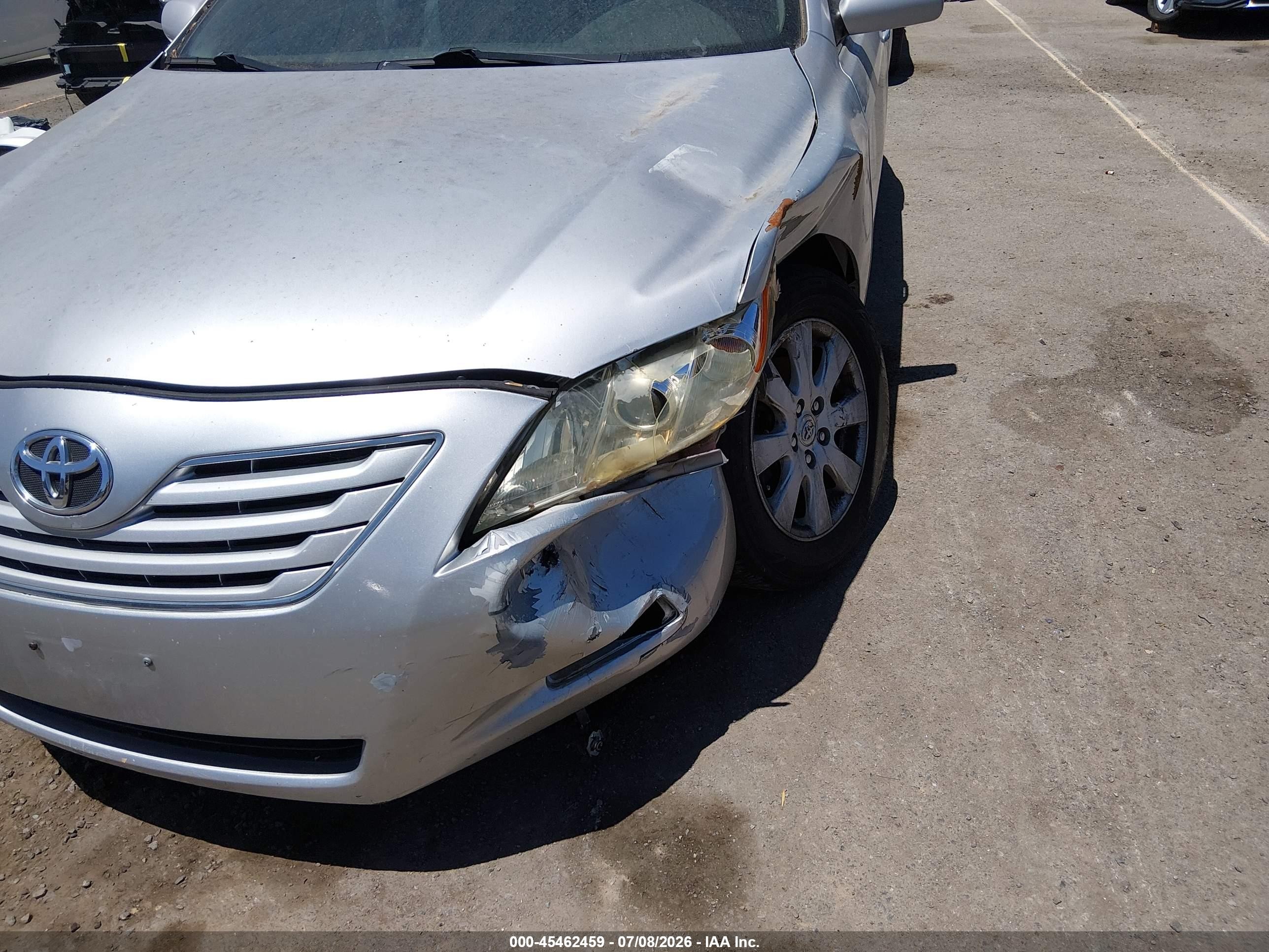 2009 Toyota Camry Xle V6 Silver vin: 4T1BK46K49U074025