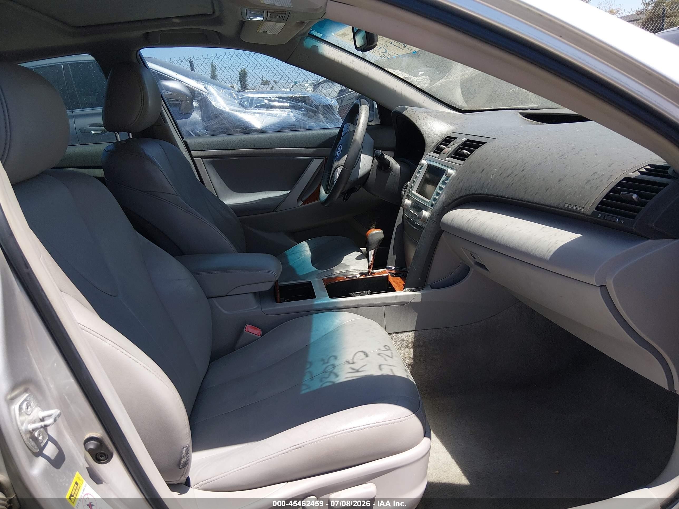 2009 Toyota Camry Xle V6 Silver vin: 4T1BK46K49U074025