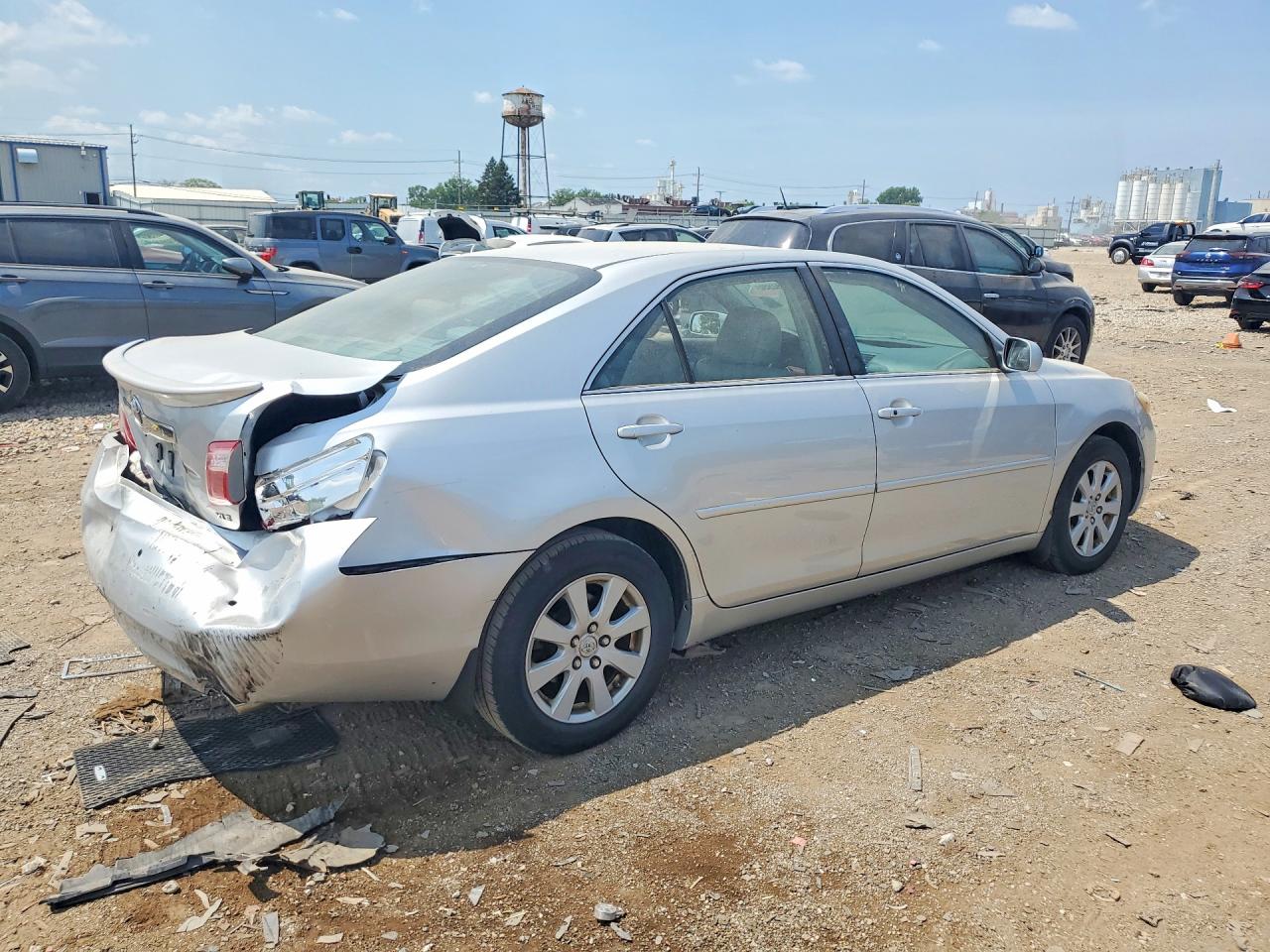 2009 Toyota Camry Xle V6 Silver vin: 4T1BK46K49U085221