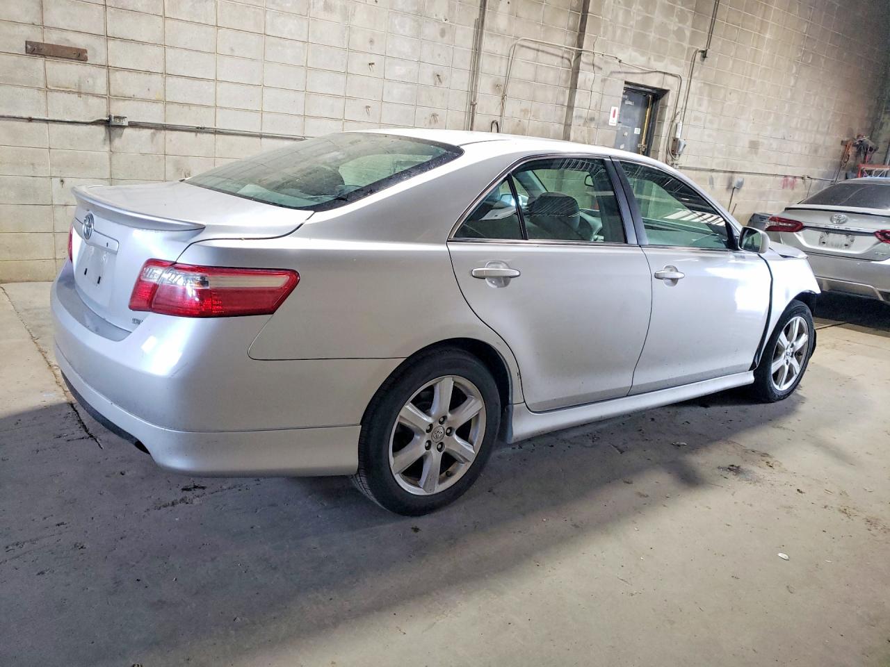 2009 Toyota Camry Se V6 Серебряный vin: 4T1BK46K49U087471