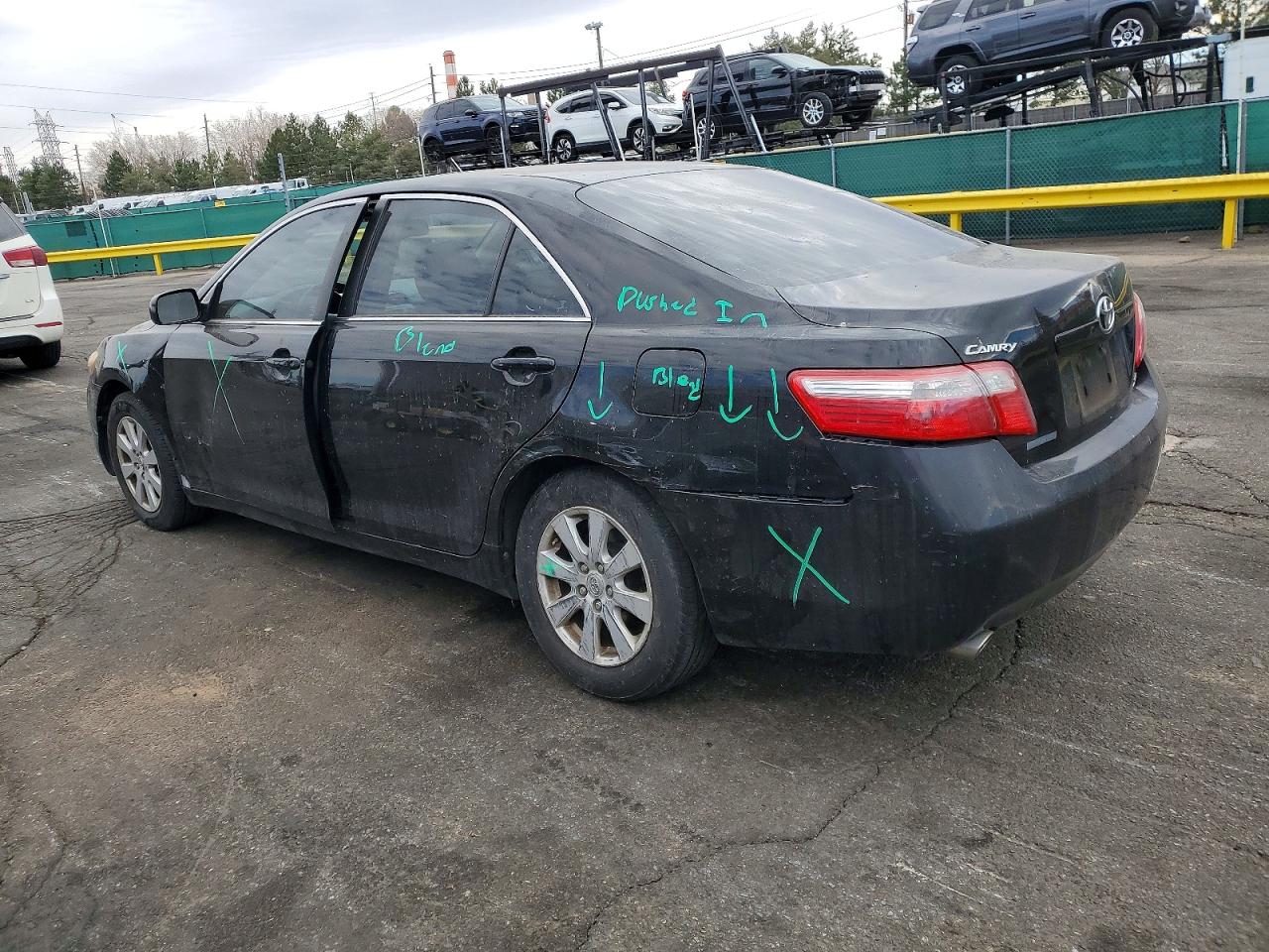 2009 Toyota Camry Xle V6 Black vin: 4T1BK46K49U581085