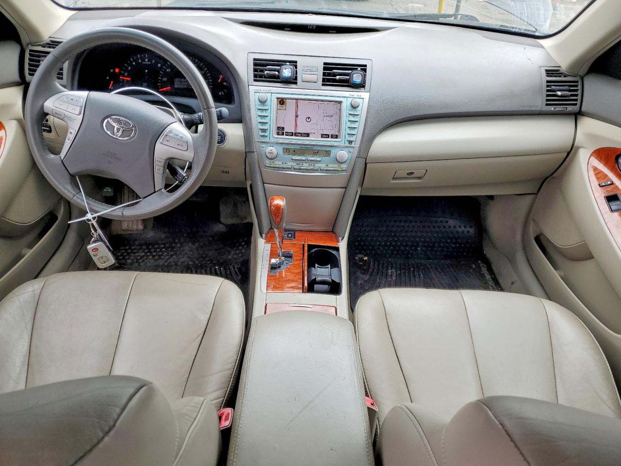 2009 Toyota Camry Xle V6 Black vin: 4T1BK46K49U581085