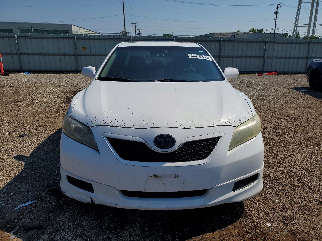 2009 Toyota Camry Se V6 White vin: 4T1BK46K49U582141