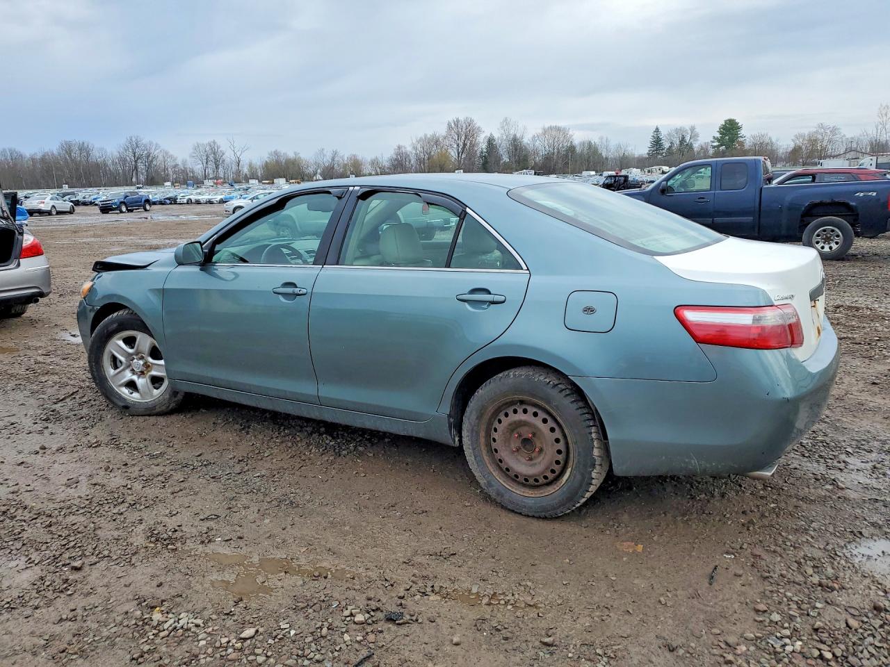 2009 Toyota Camry Xle V6 Green vin: 4T1BK46K49U591714