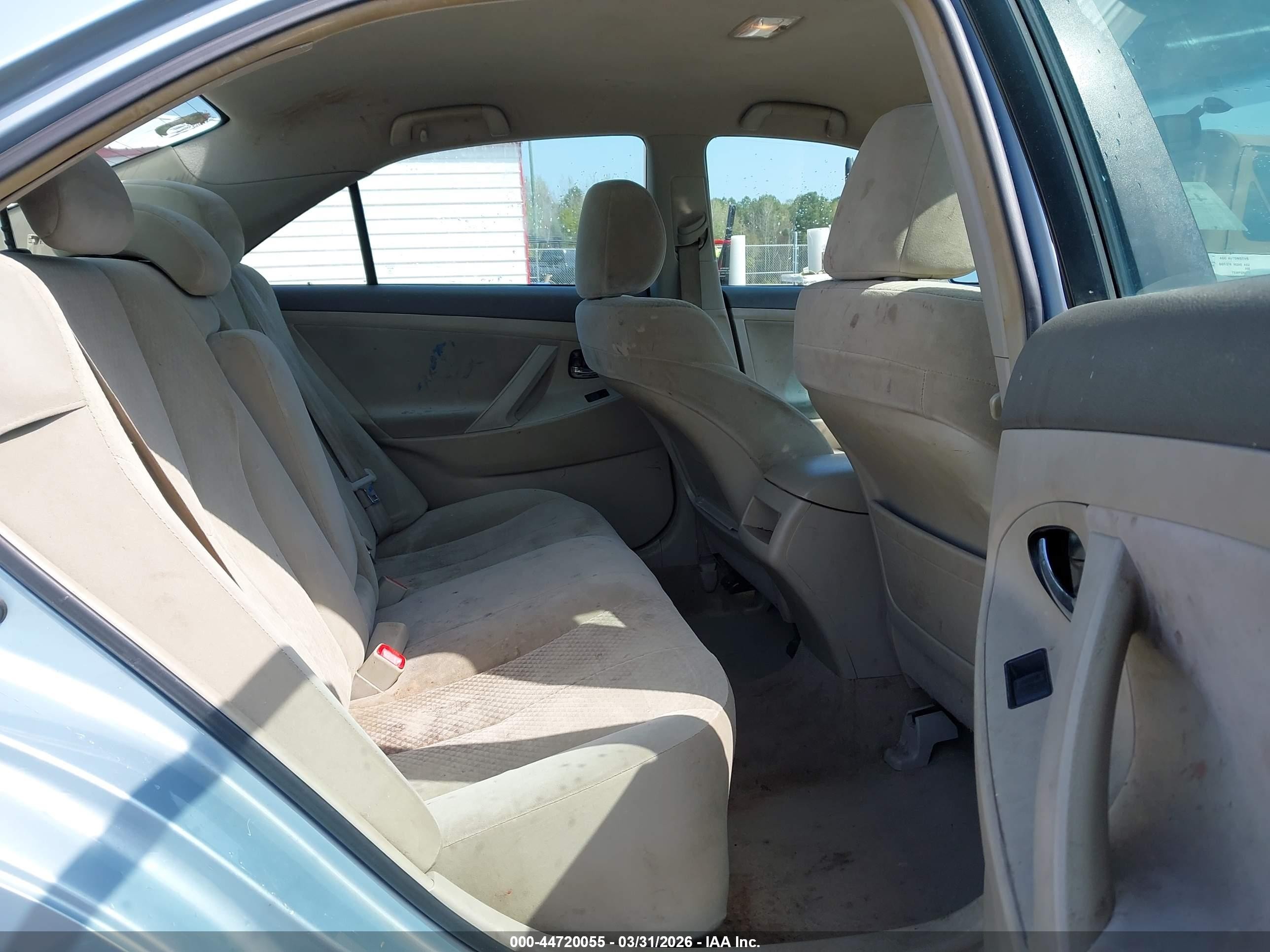2009 Toyota Camry Le V6 Light Blue vin: 4T1BK46K49U595200