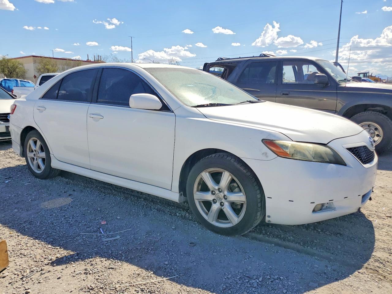 2009 Toyota Camry White vin: 4T1BK46K49U595410