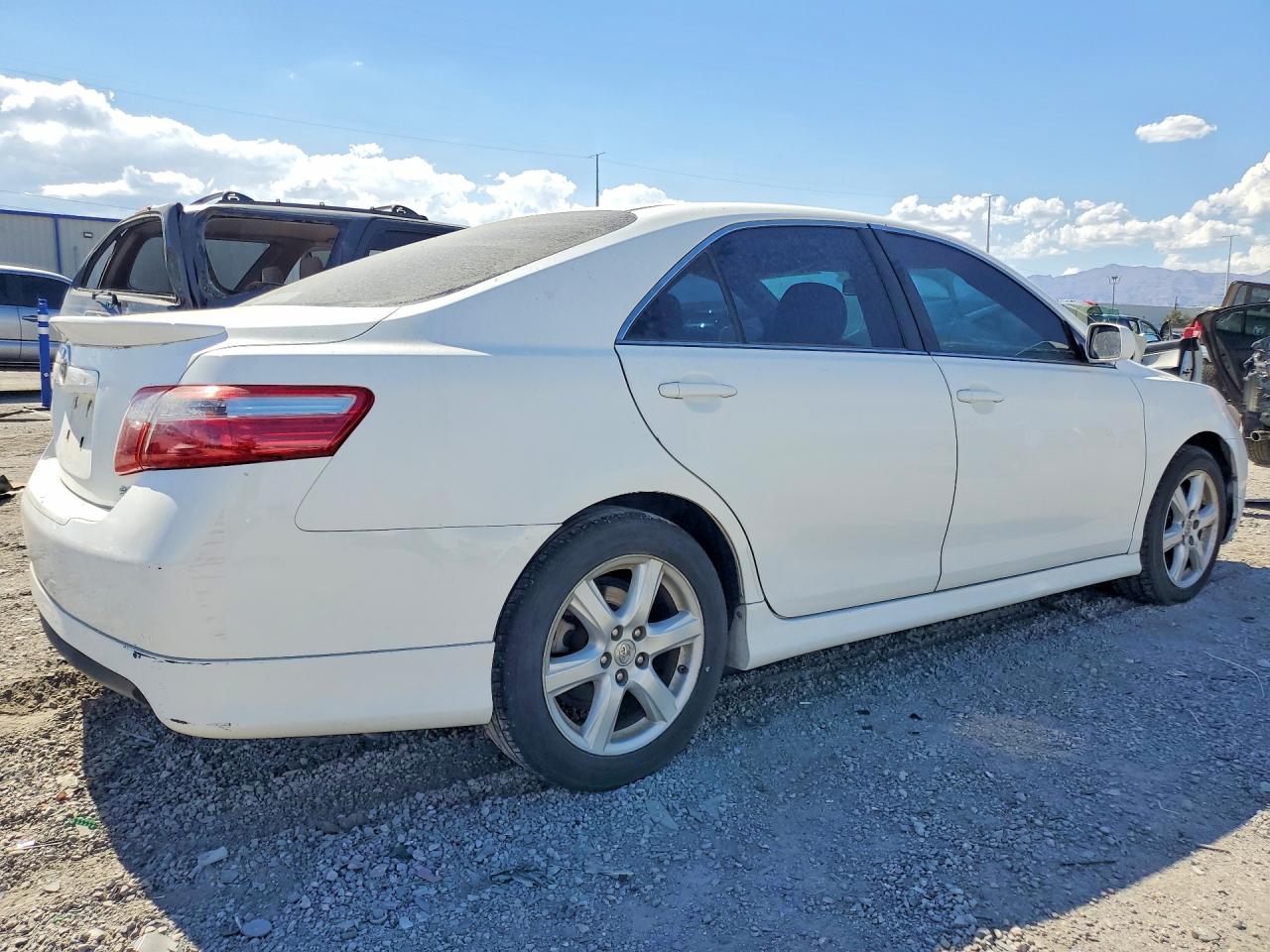 2009 Toyota Camry White vin: 4T1BK46K49U595410
