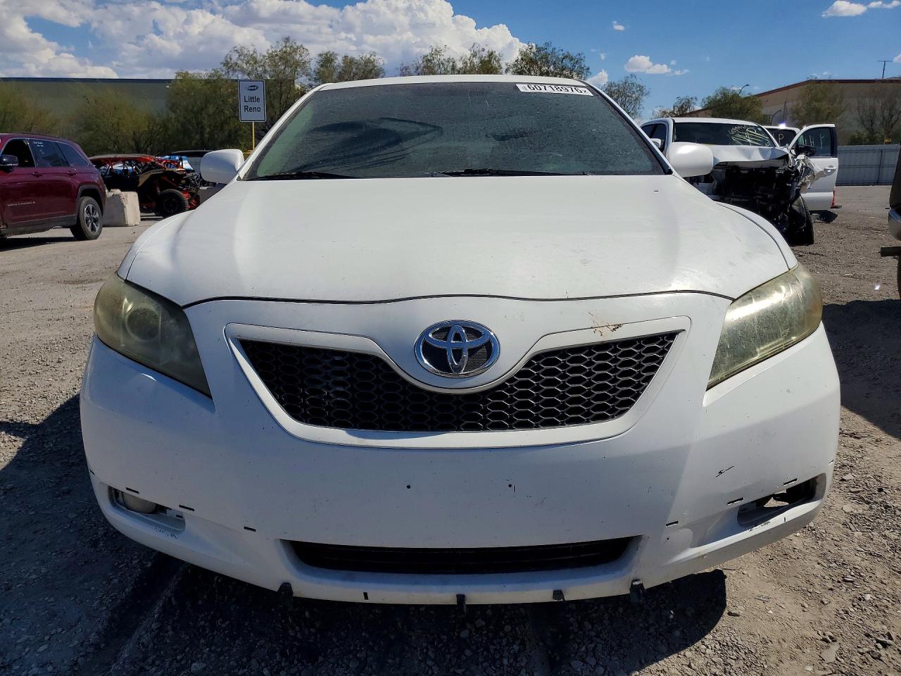 2009 Toyota Camry White vin: 4T1BK46K49U595410
