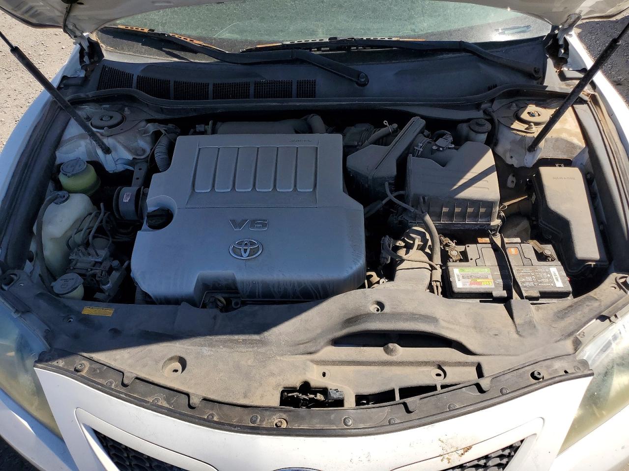2009 Toyota Camry White vin: 4T1BK46K49U595410