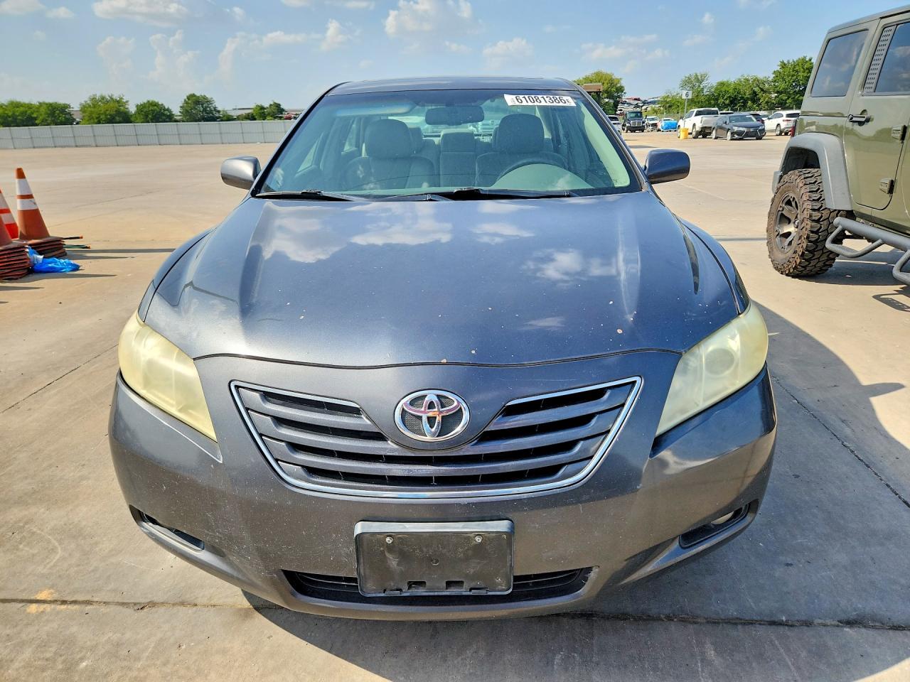 2007 Toyota Camry Xle V6 Gray vin: 4T1BK46K57U050085