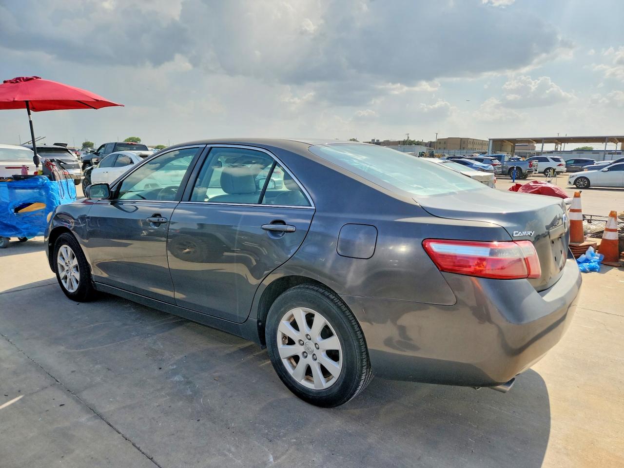 2007 Toyota Camry Xle V6 Gray vin: 4T1BK46K57U050085