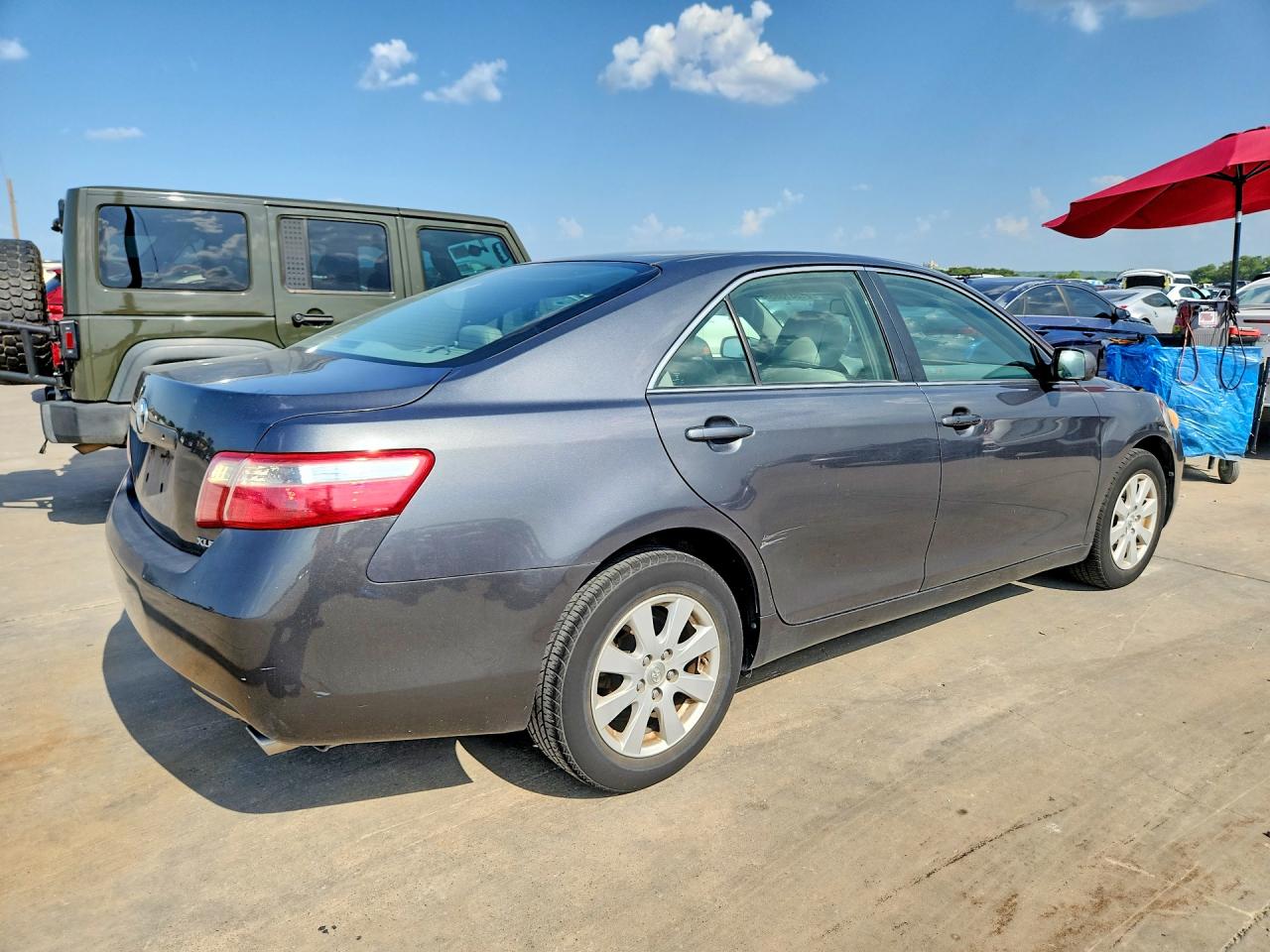 2007 Toyota Camry Xle V6 Gray vin: 4T1BK46K57U050085