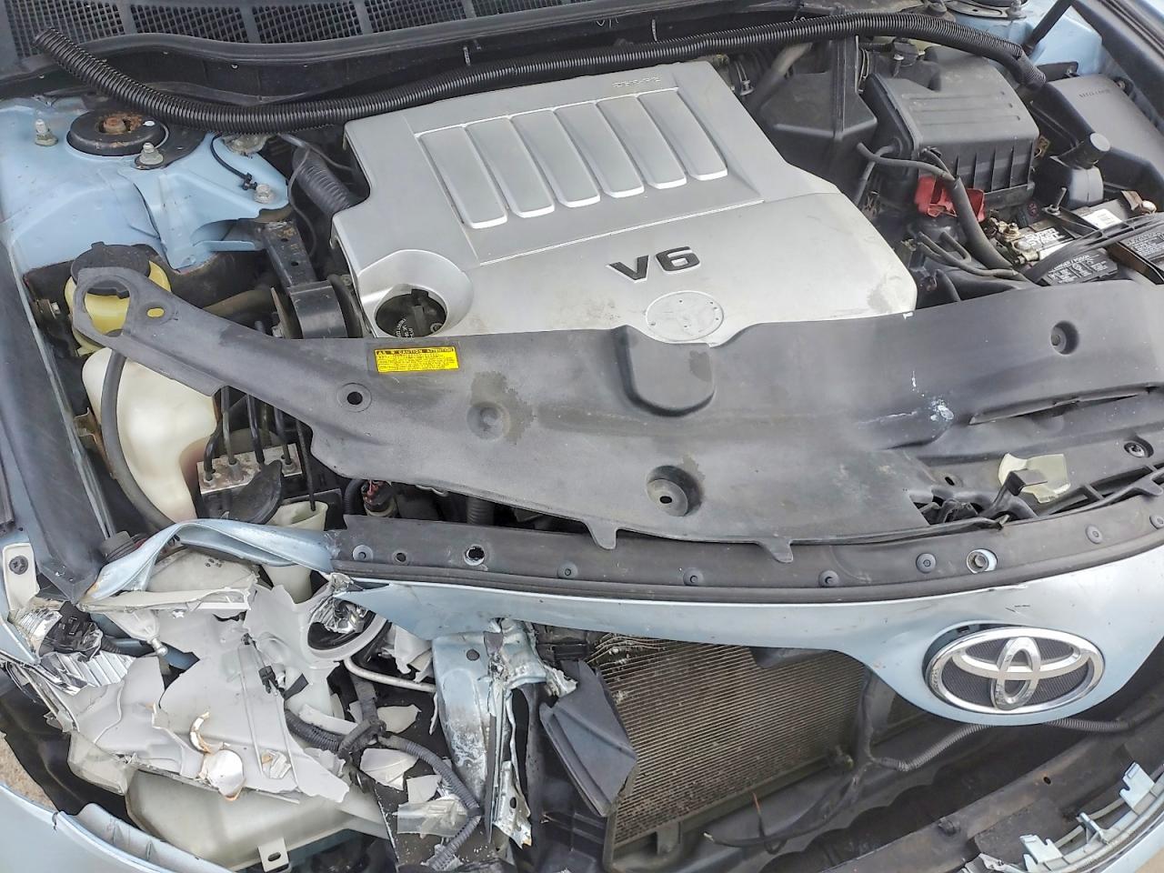 2007 Toyota Camry Se V6 Blue vin: 4T1BK46K57U504092