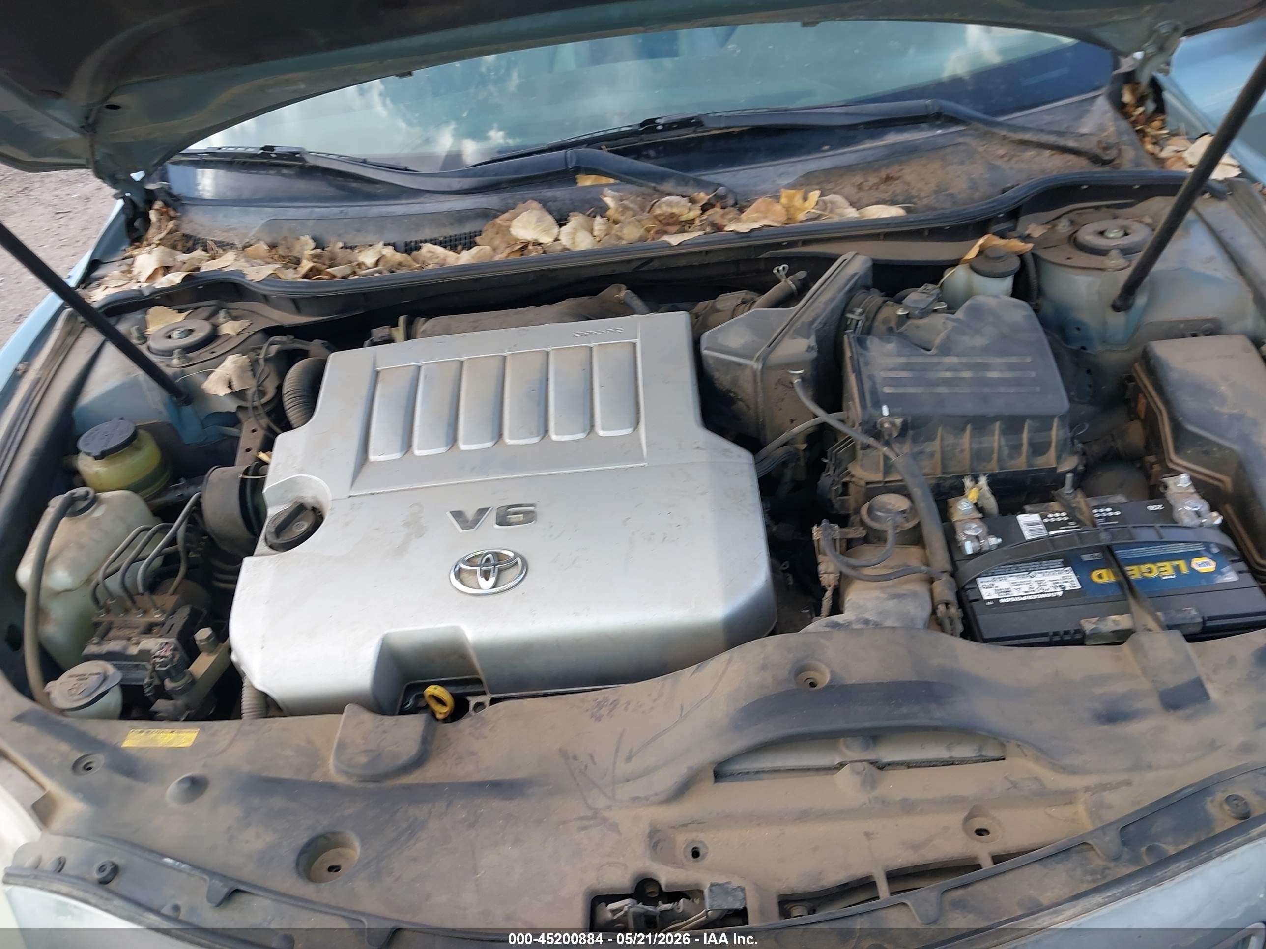 2007 Toyota Camry Xle V6 Light Blue vin: 4T1BK46K57U527596