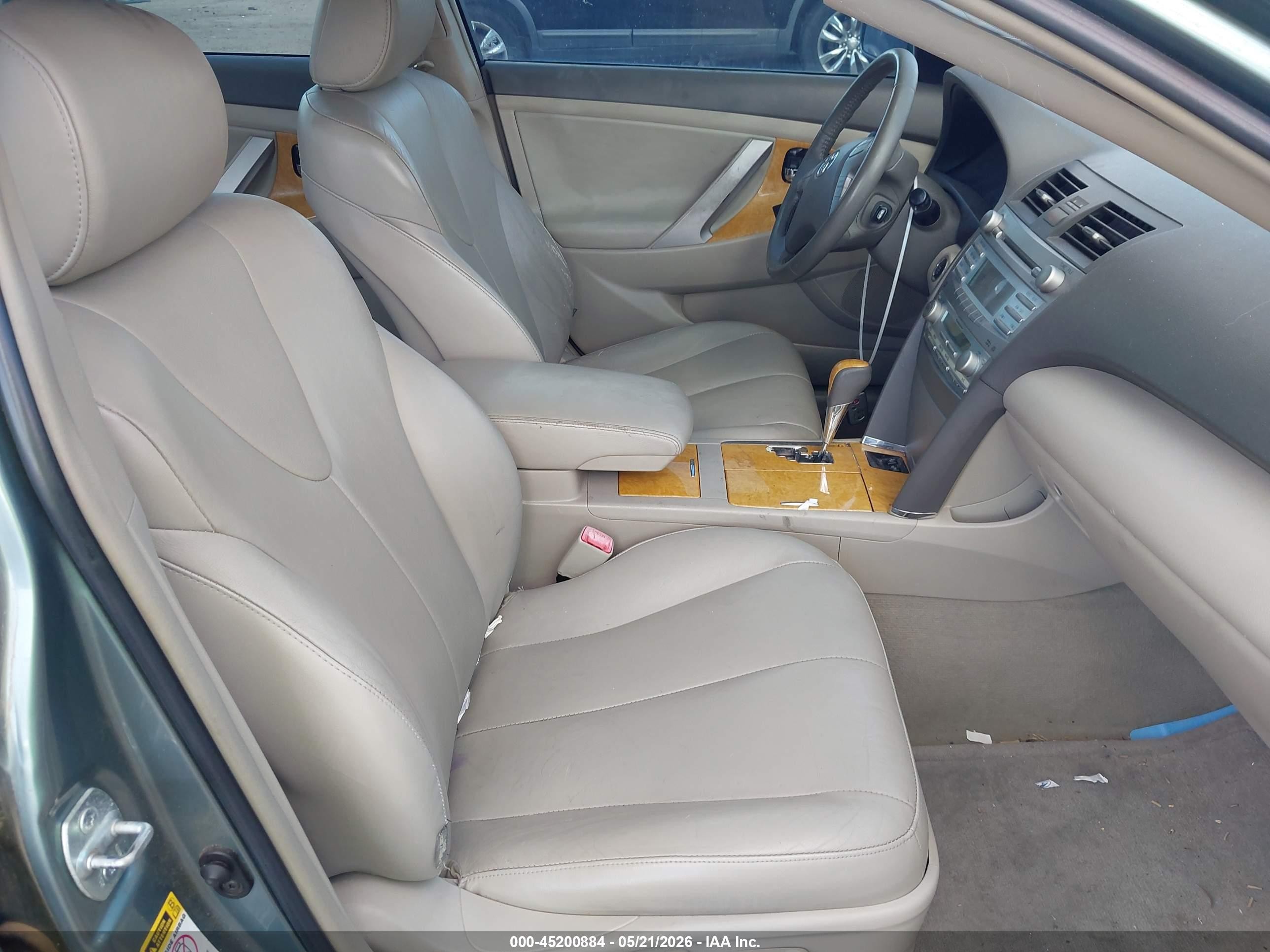 2007 Toyota Camry Xle V6 Light Blue vin: 4T1BK46K57U527596