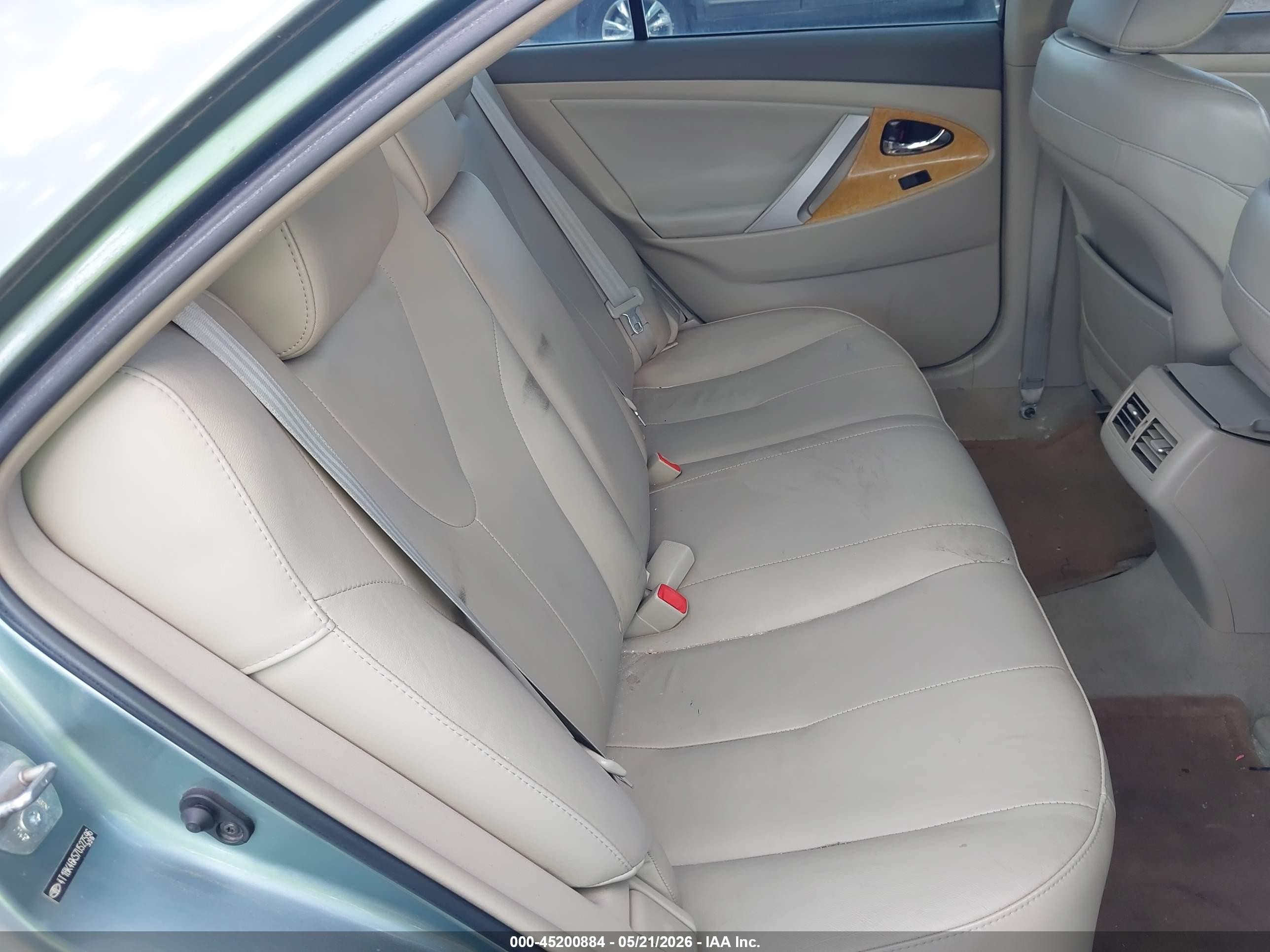 2007 Toyota Camry Xle V6 Light Blue vin: 4T1BK46K57U527596