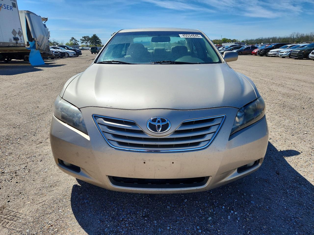 2007 Toyota Camry Xle V6 Gold vin: 4T1BK46K57U532054