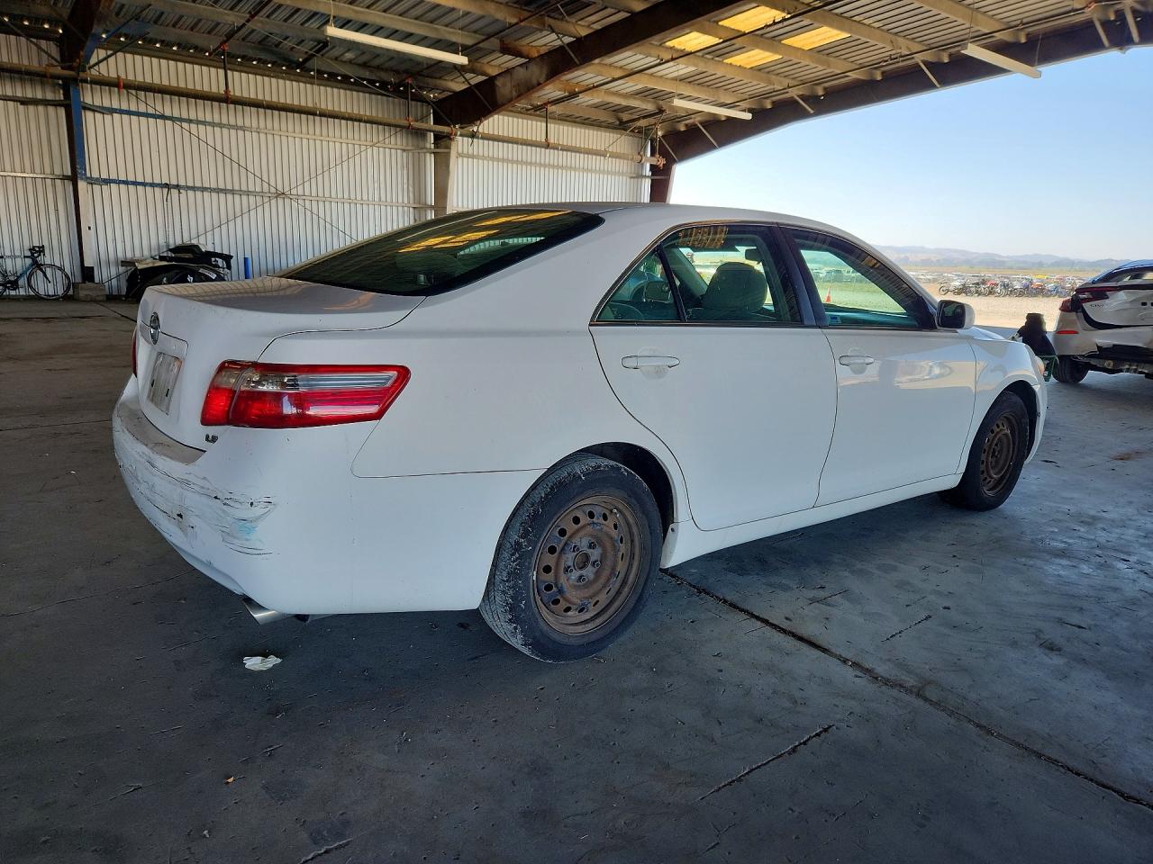 2007 Toyota Camry Белый vin: 4T1BK46K57U538629