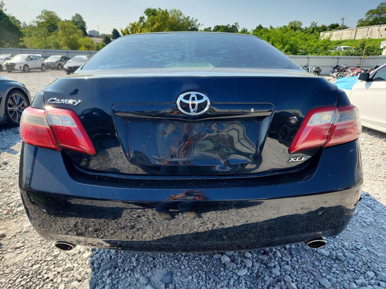 2007 Toyota Camry Xle V6 Черный vin: 4T1BK46K57U542065
