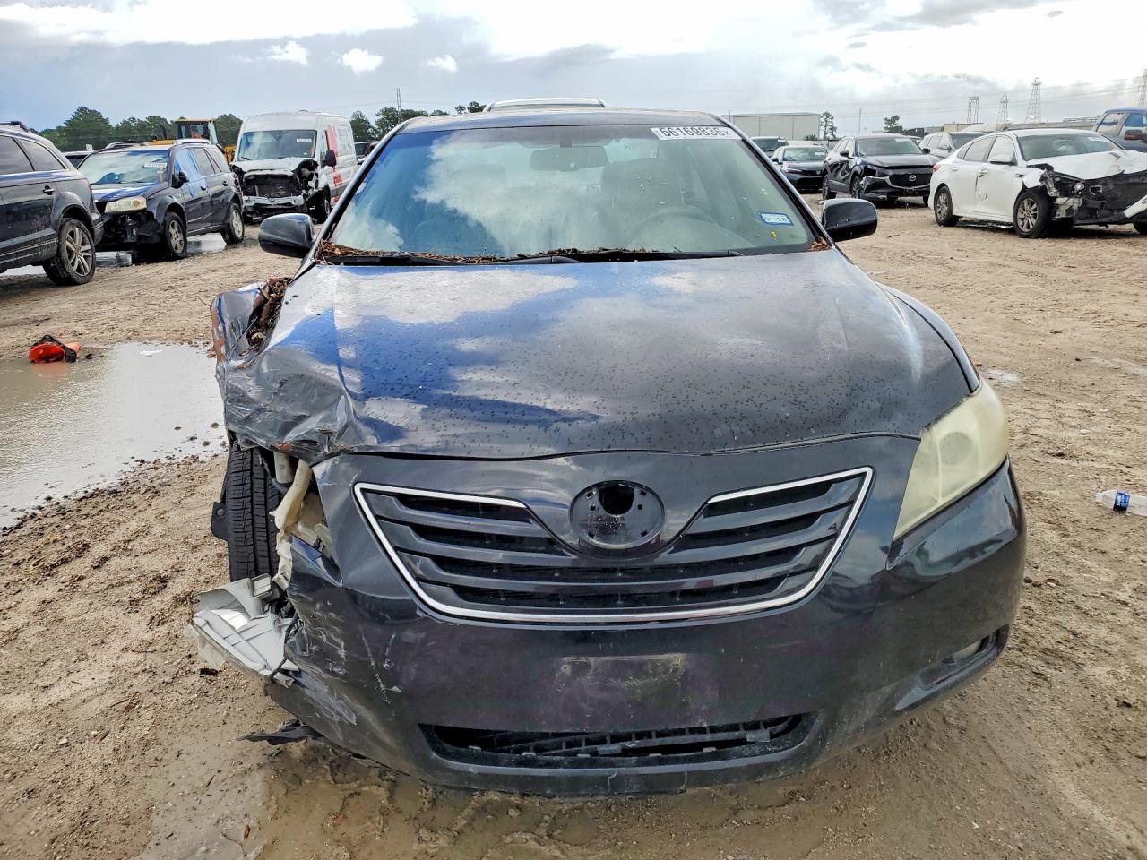 2007 Toyota Camry Xle V6 Черный vin: 4T1BK46K57U542616