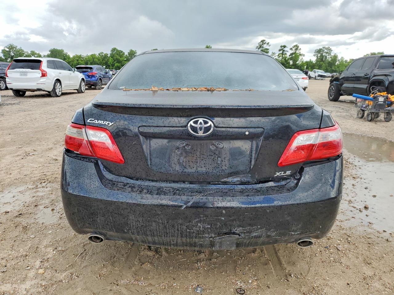 2007 Toyota Camry Xle V6 Черный vin: 4T1BK46K57U542616