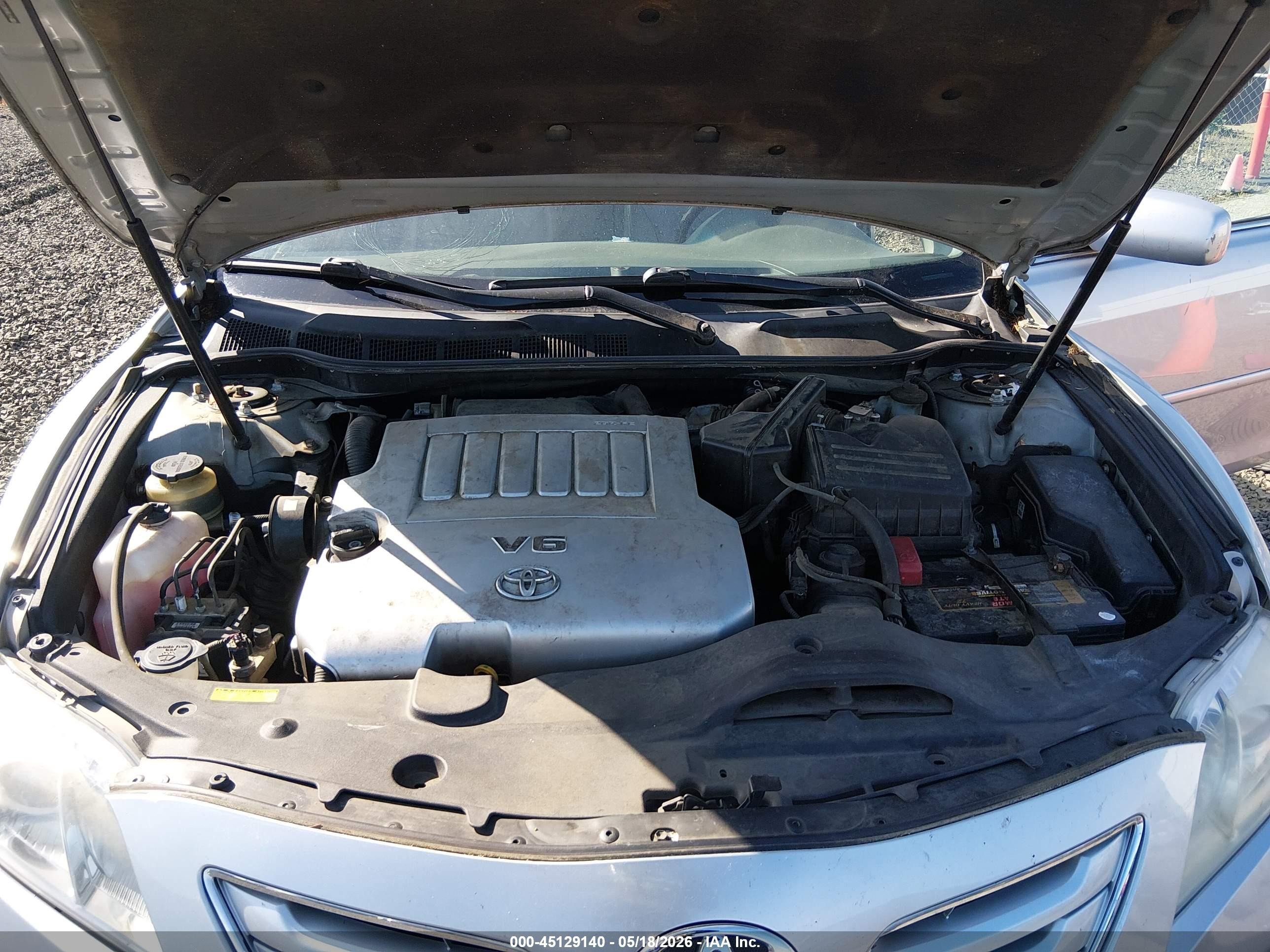 2007 Toyota Camry Xle V6 Silver vin: 4T1BK46K57U547007