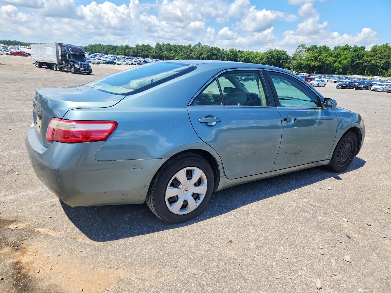 2007 Toyota Camry Le V6 Зеленый vin: 4T1BK46K57U547296