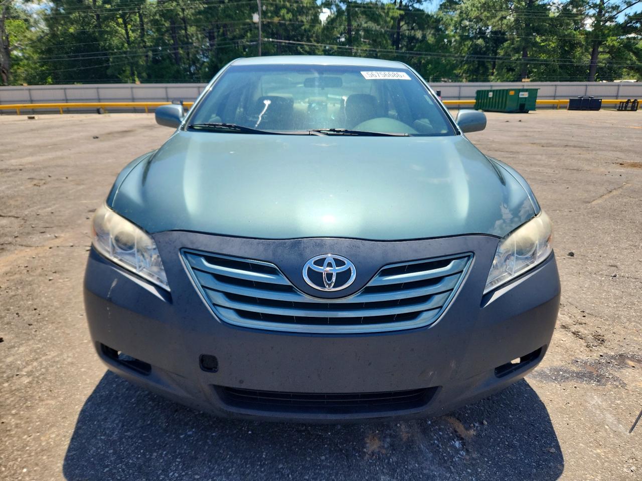 2007 Toyota Camry Le V6 Зеленый vin: 4T1BK46K57U547296