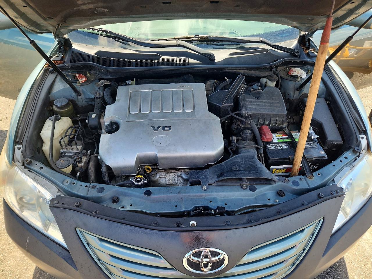 2007 Toyota Camry Le V6 Зеленый vin: 4T1BK46K57U547296