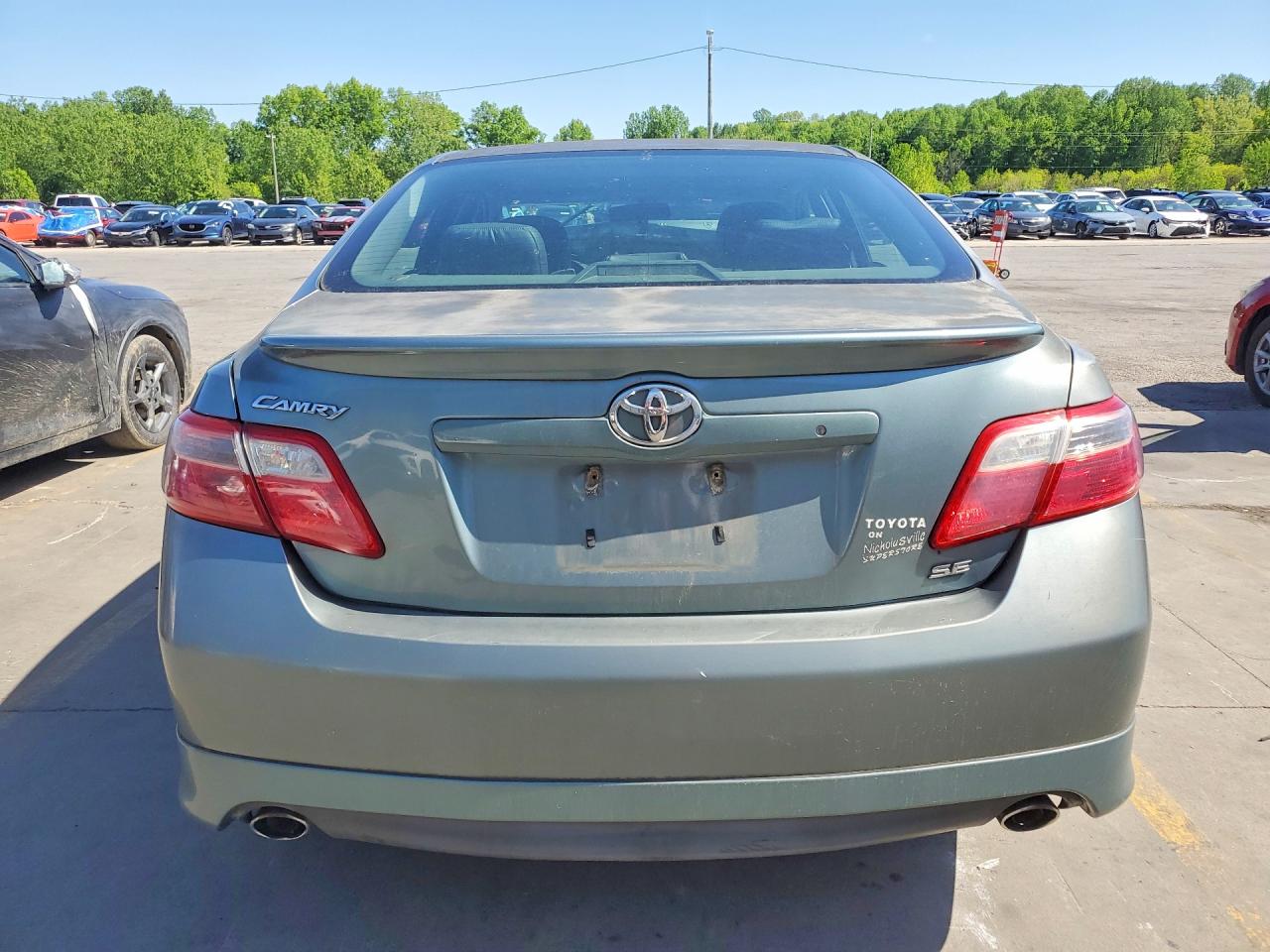 2007 Toyota Camry Se V6 Turquoise vin: 4T1BK46K57U548903