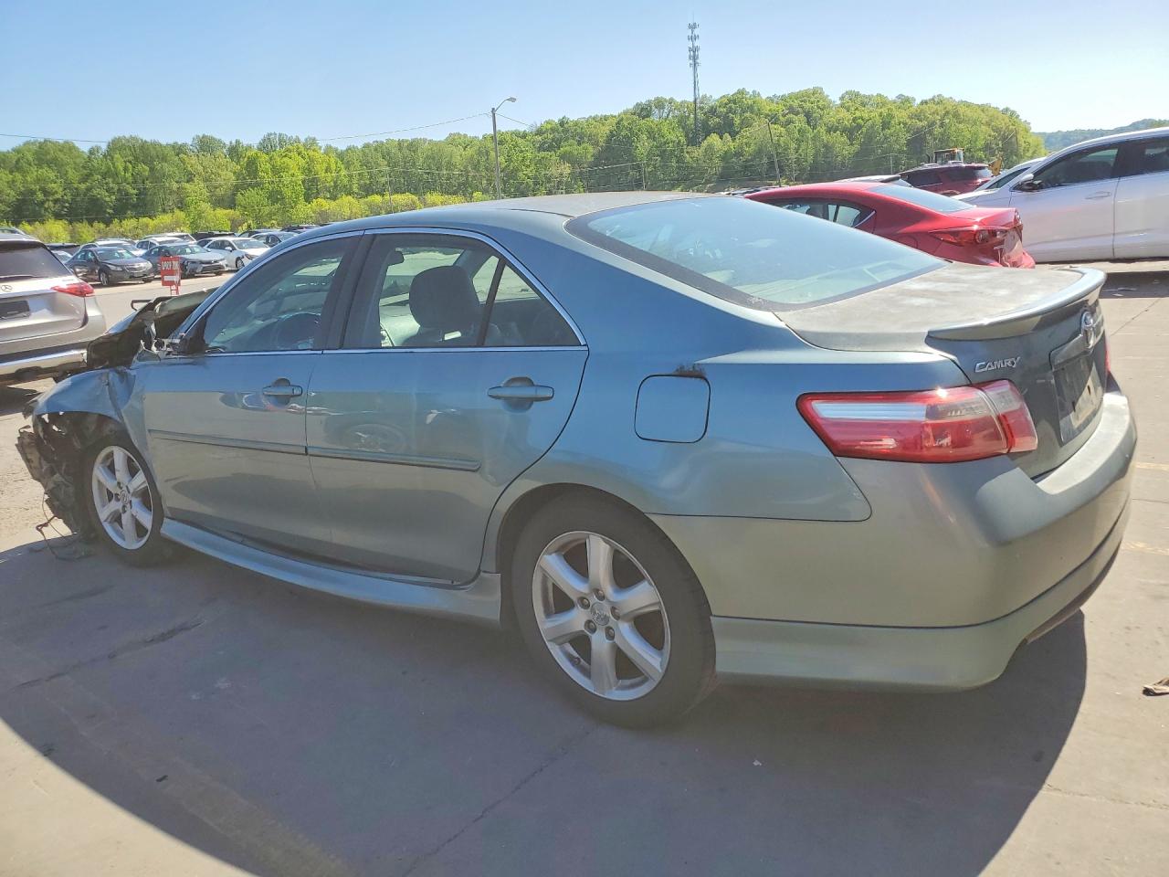 2007 Toyota Camry Se V6 Turquoise vin: 4T1BK46K57U548903