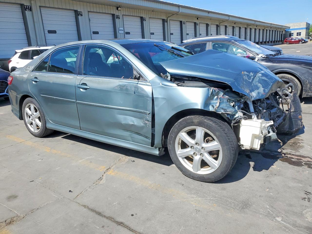 2007 Toyota Camry Se V6 Turquoise vin: 4T1BK46K57U548903
