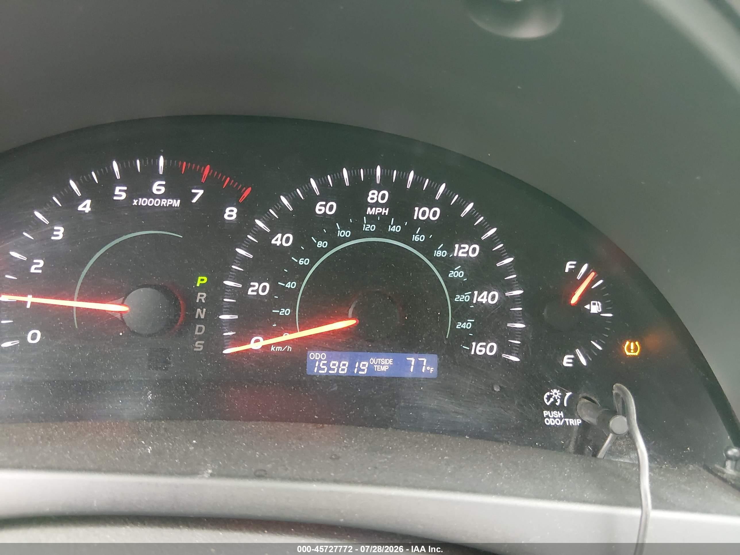 2007 Toyota Camry Le V6 Золотой vin: 4T1BK46K57U553826