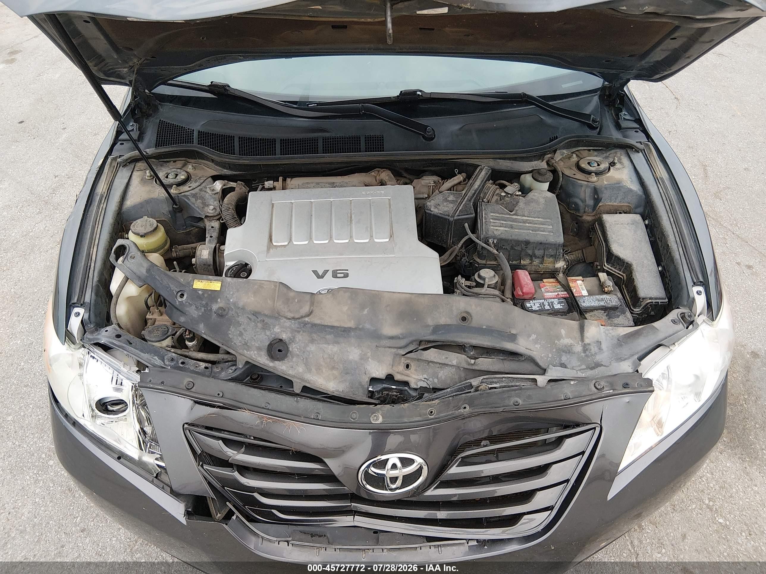 2007 Toyota Camry Le V6 Золотой vin: 4T1BK46K57U553826