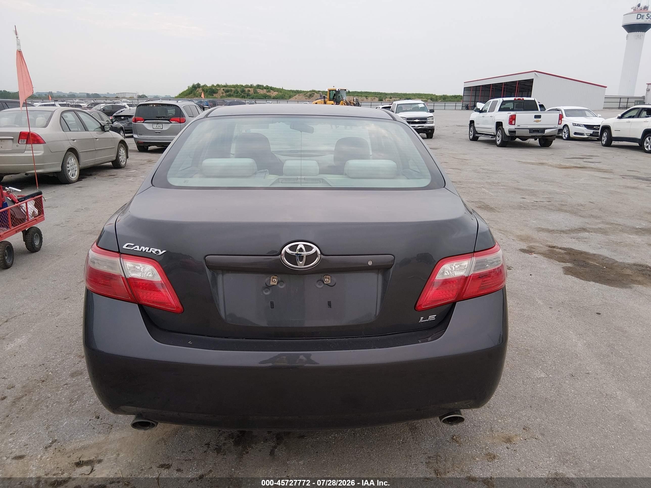 2007 Toyota Camry Le V6 Золотой vin: 4T1BK46K57U553826