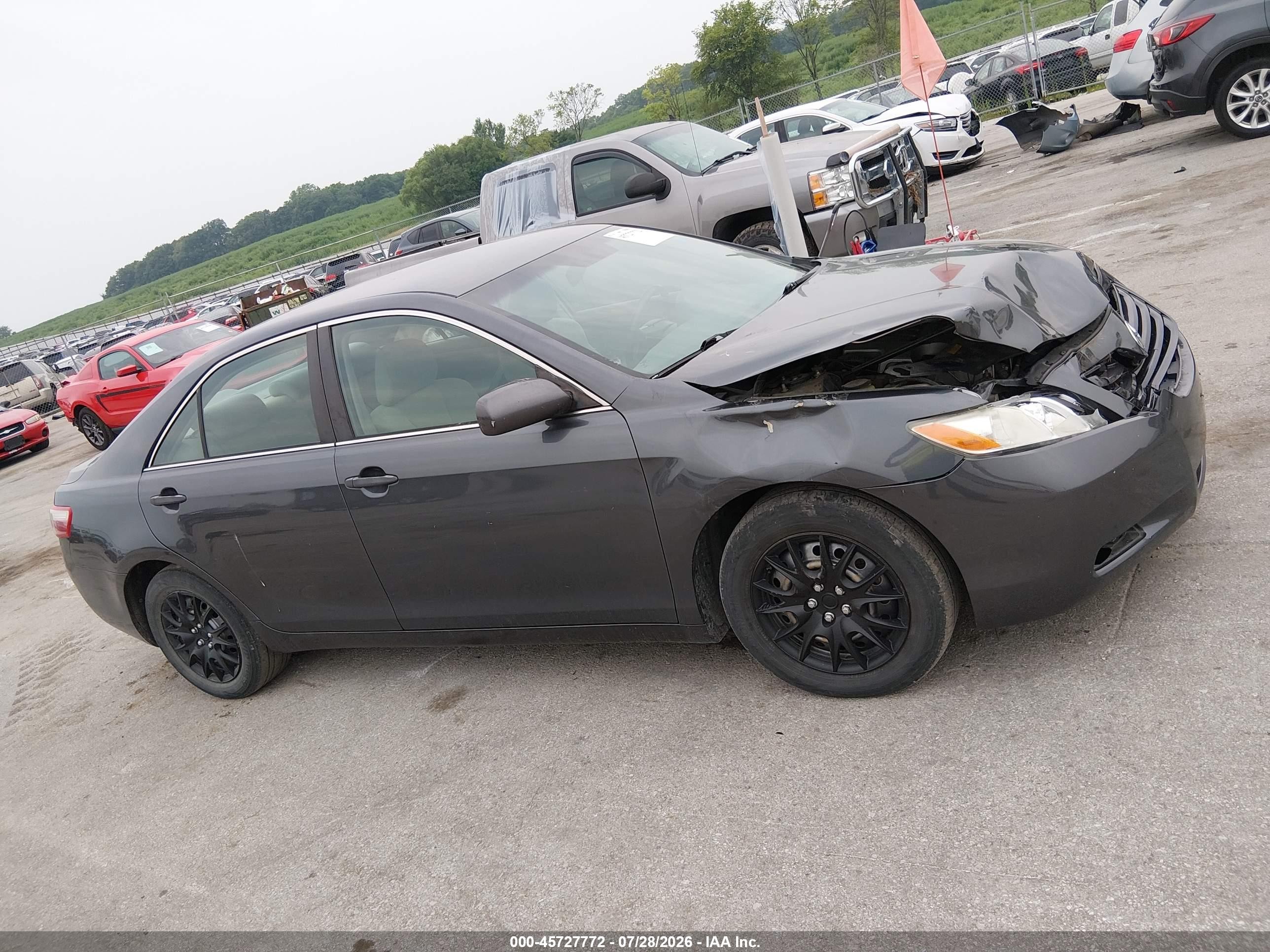 2007 Toyota Camry Le V6 Золотой vin: 4T1BK46K57U553826