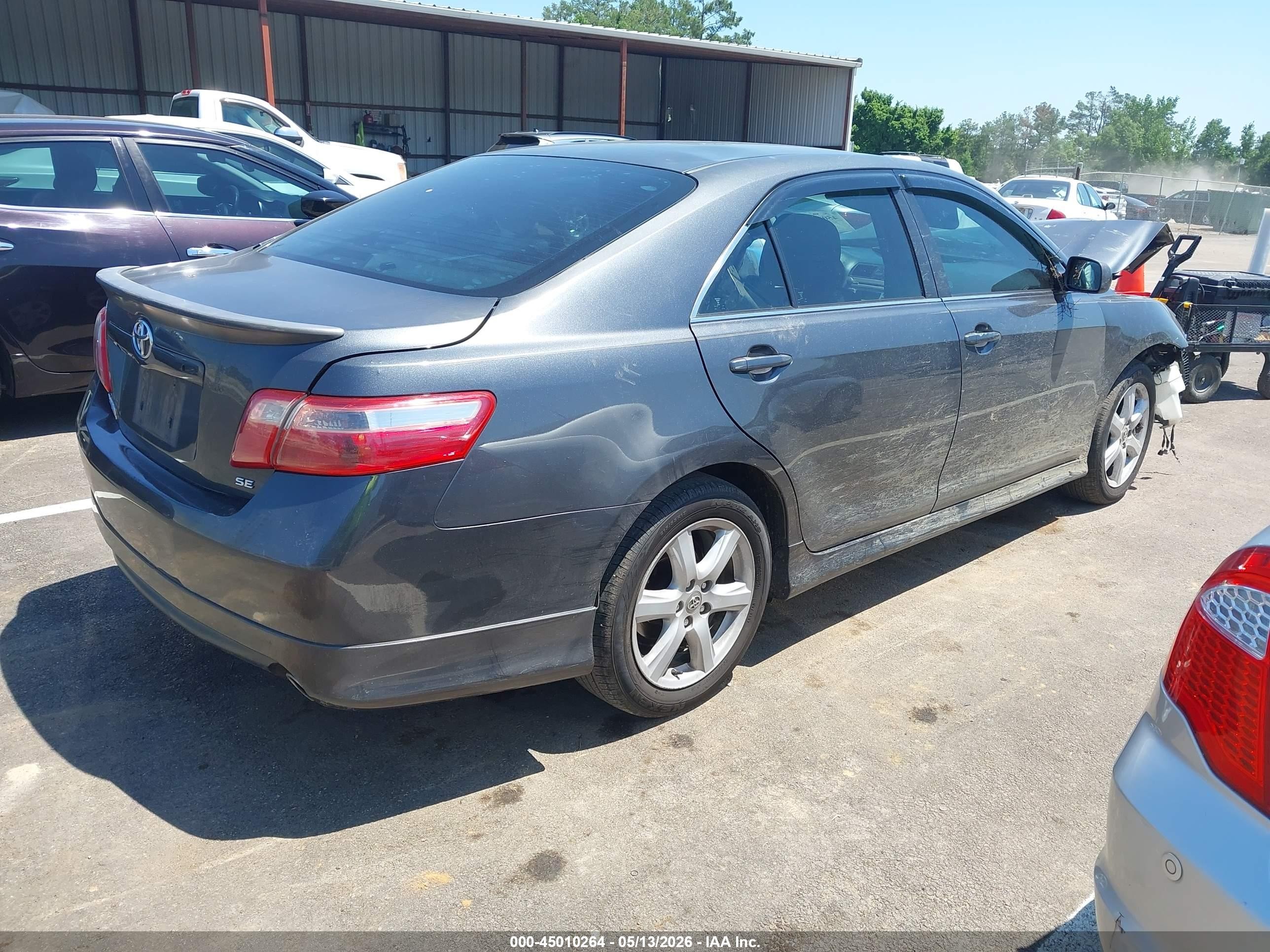 2008 Toyota Camry Se V6 Серый vin: 4T1BK46K58U562009