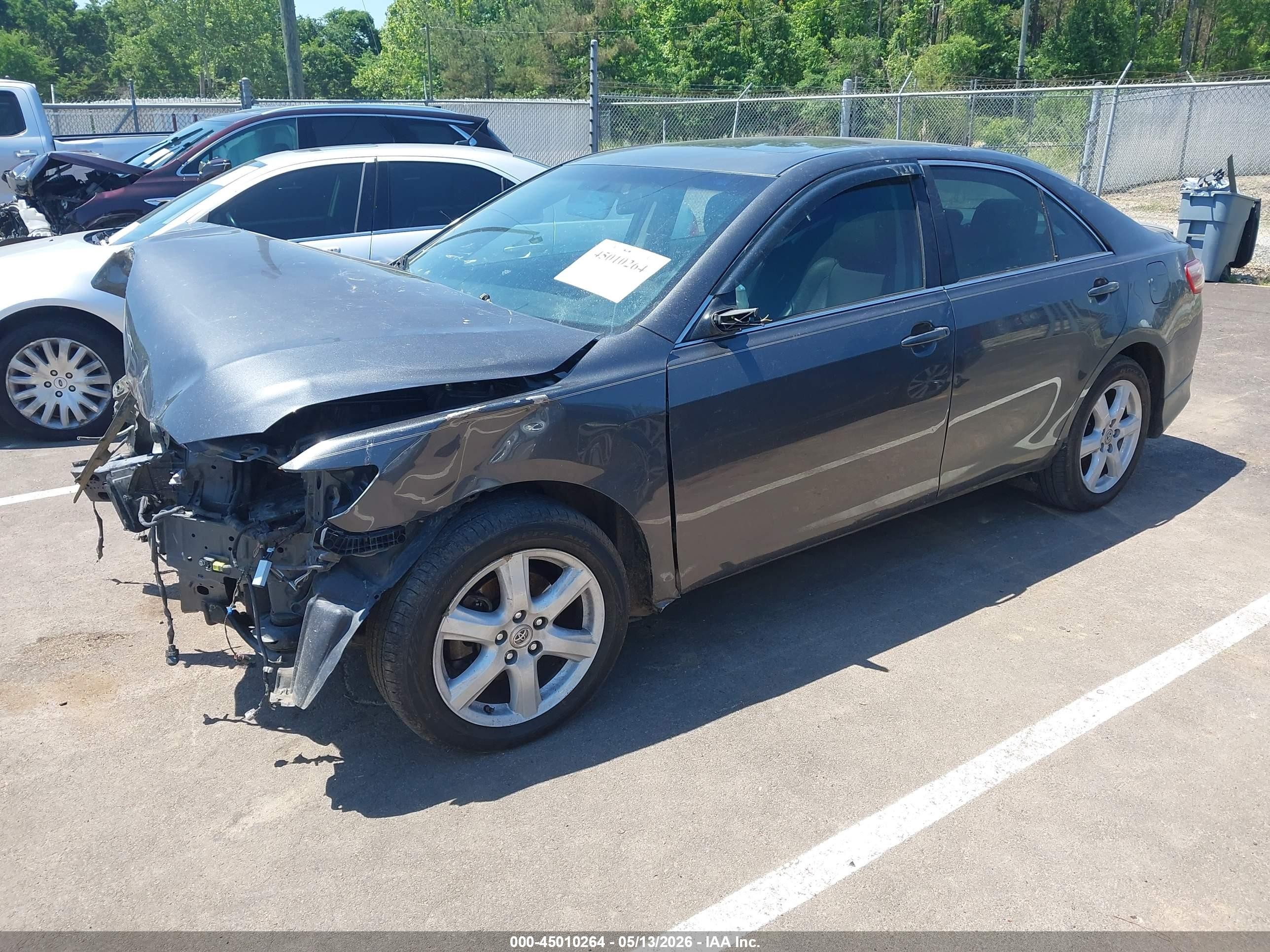 2008 Toyota Camry Se V6 Серый vin: 4T1BK46K58U562009