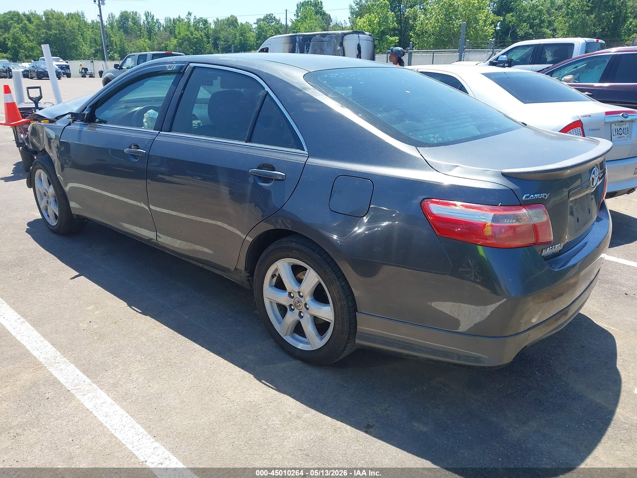 2008 Toyota Camry Se V6 Серый vin: 4T1BK46K58U562009