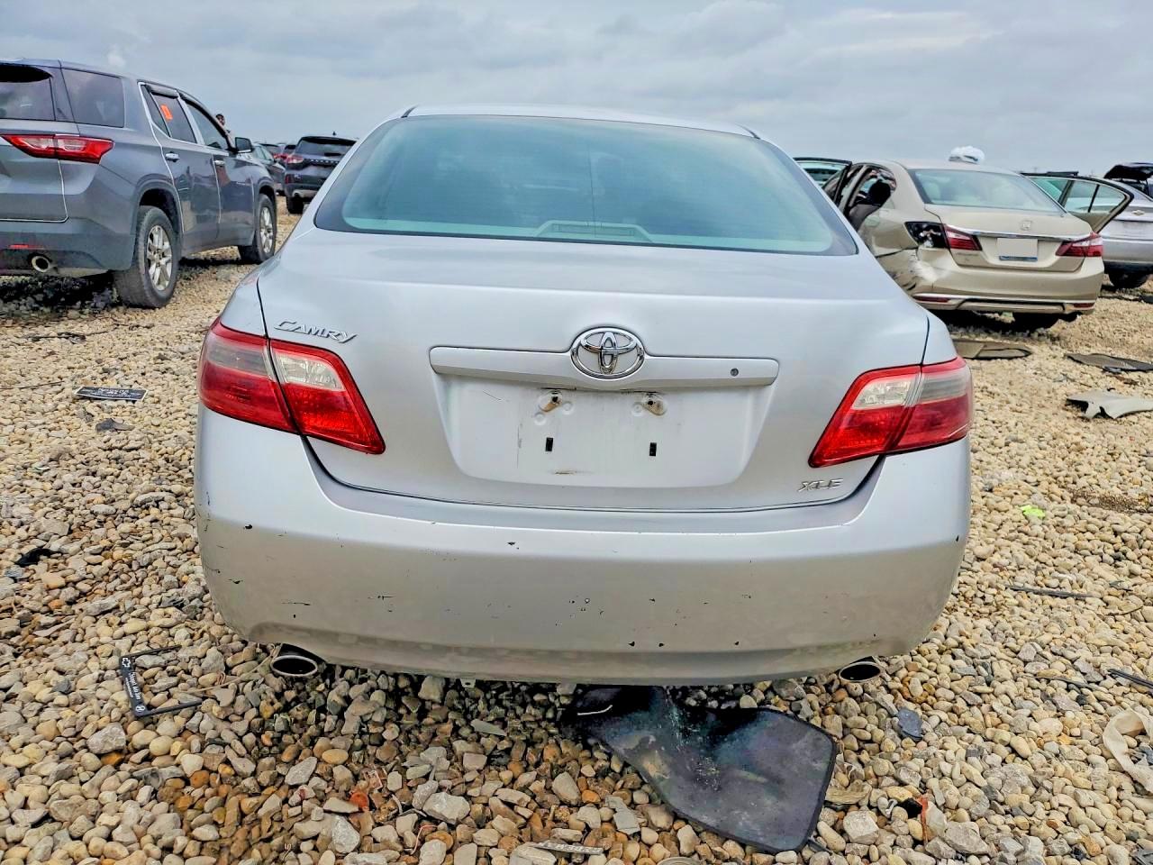2008 Toyota Camry Xle V6 Silver vin: 4T1BK46K58U564309